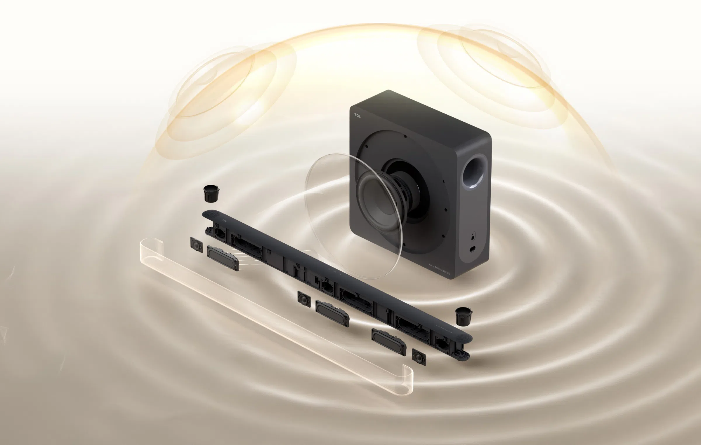 TCL Z100 Tailored acoustic structure