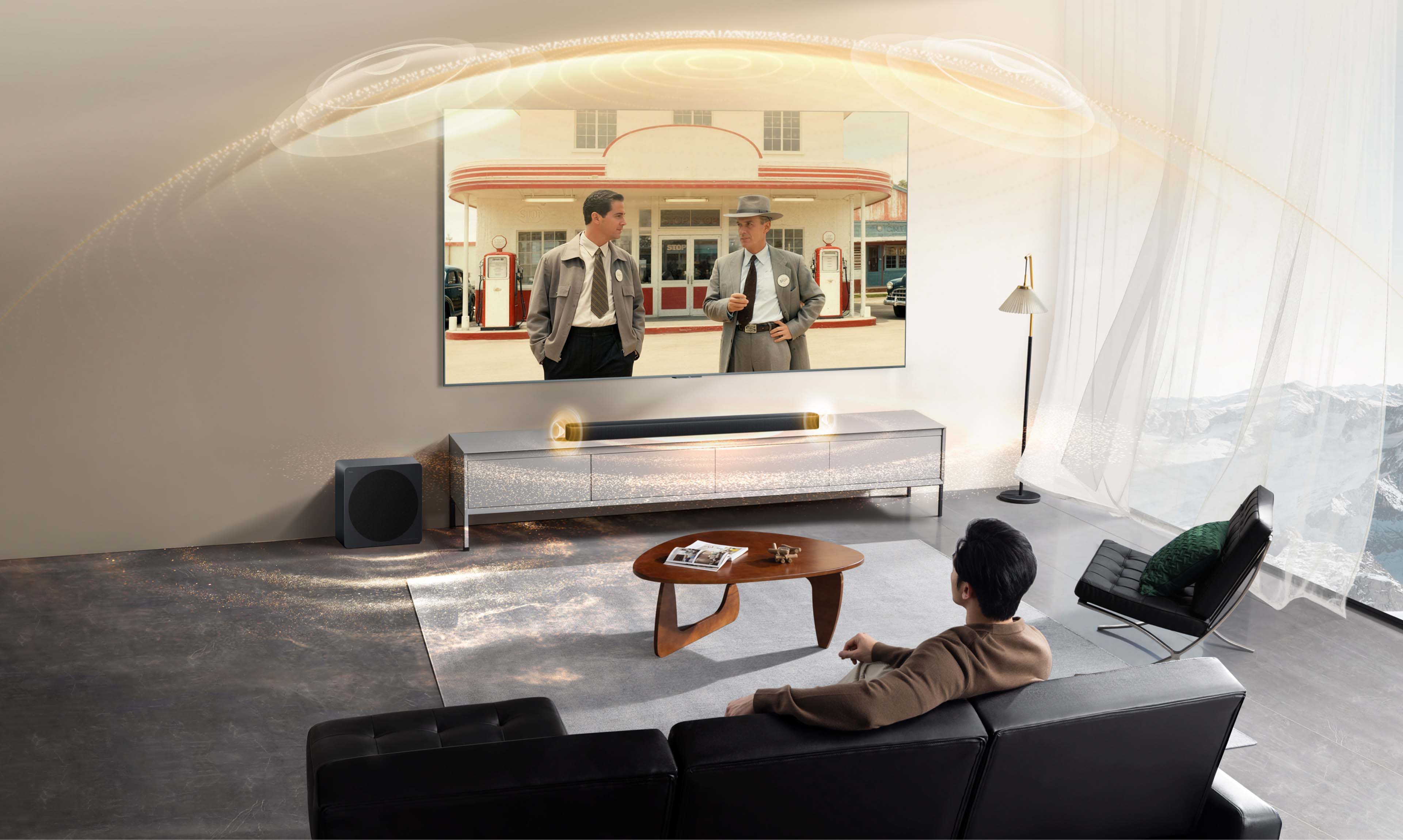 TCL Z100 Tailored acoustic structure