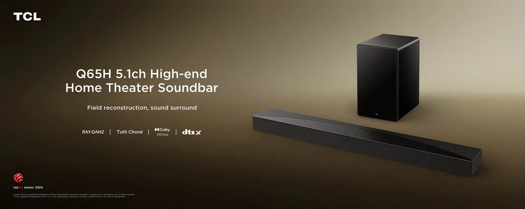 TCL Q65H 5.1ch High-end Home Theater Soundbar | TCL Shop Kenya