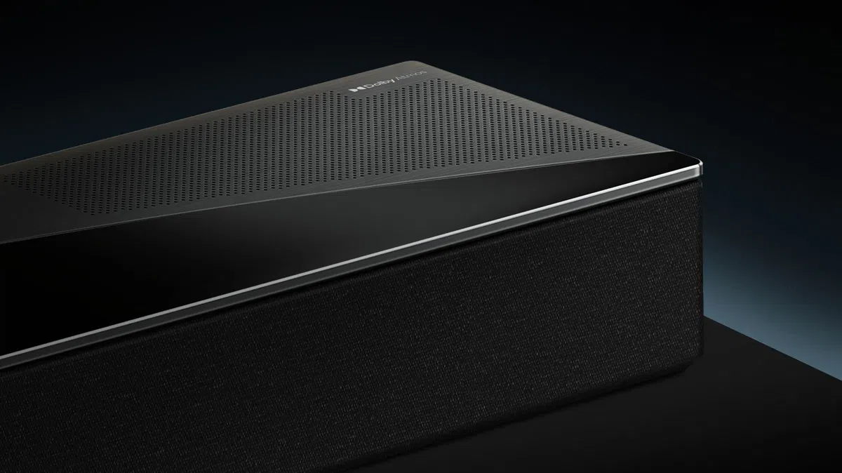 Q75H Soundbar Aluminum brushed craftsmanship