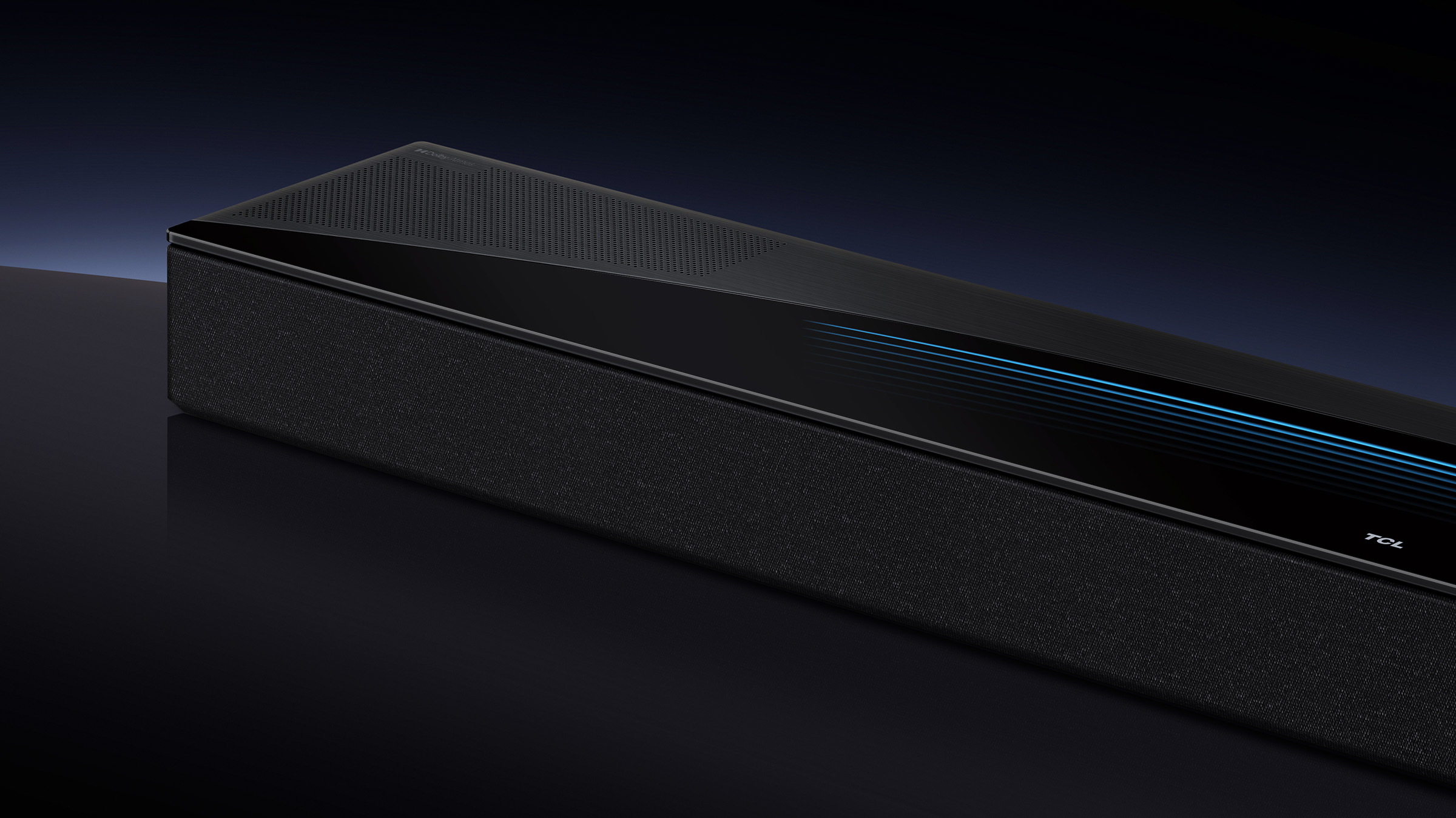 Q85H Soundbar Black crystal glass