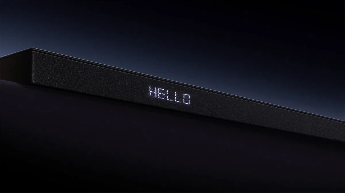 TCL Q85H Soundbar Display Screen