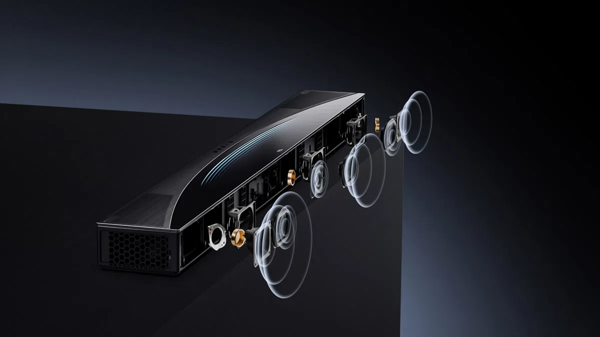 TCL Q85H Array-type vocal enhancement unit