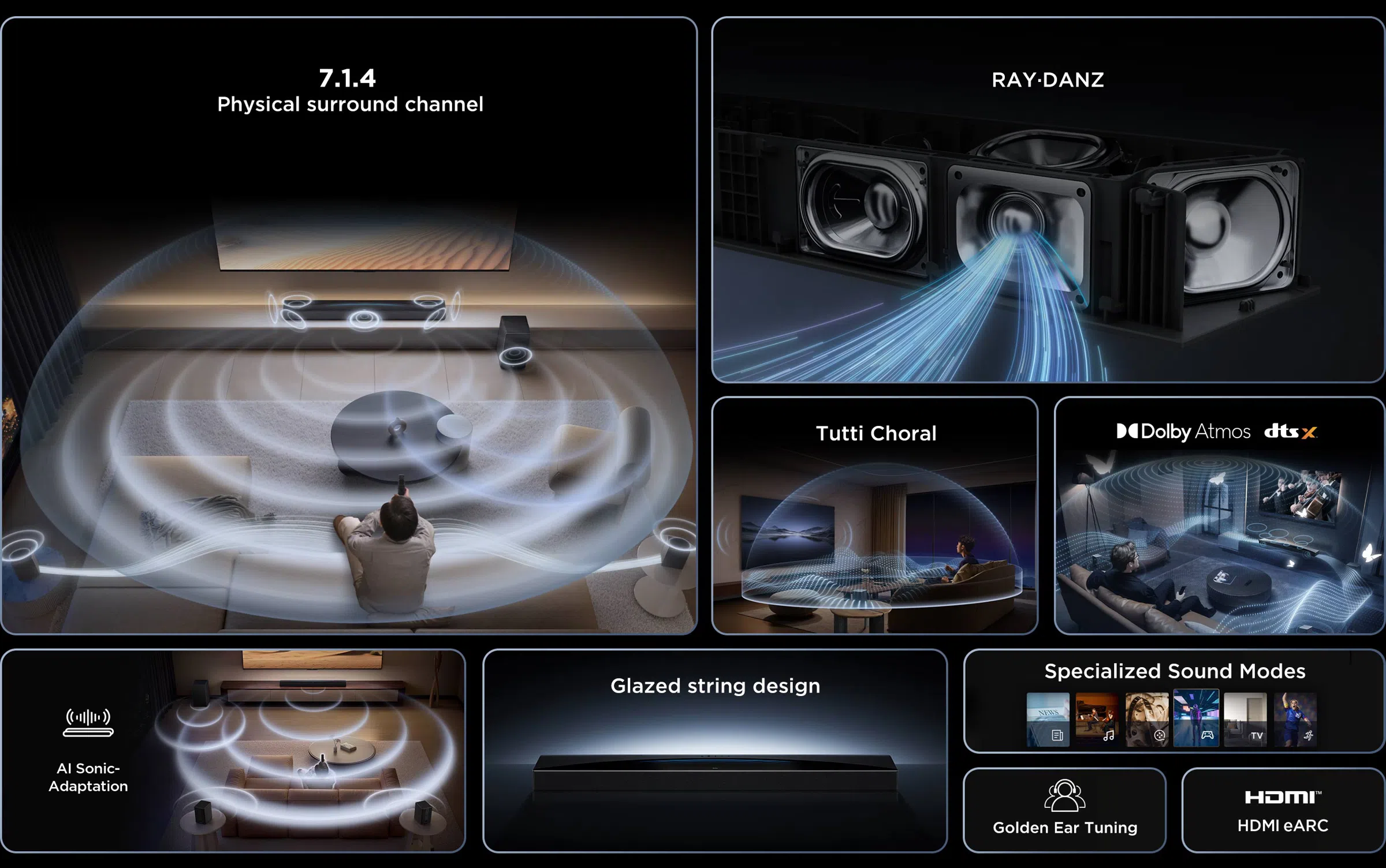 TCL Q85H Soundbar Overview