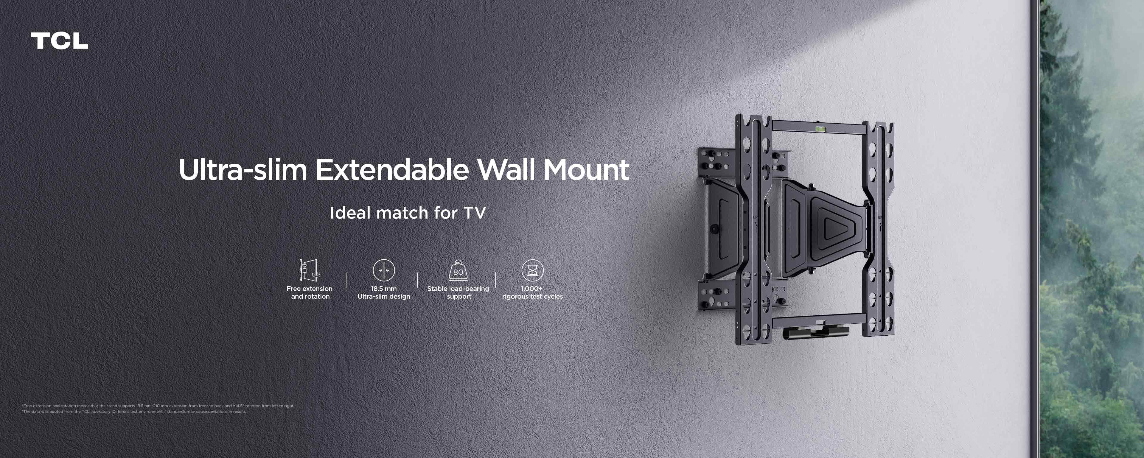 LETOU - ��Ͷ WM54A-75F Ultra-slim Extendable TV Wall Mountx