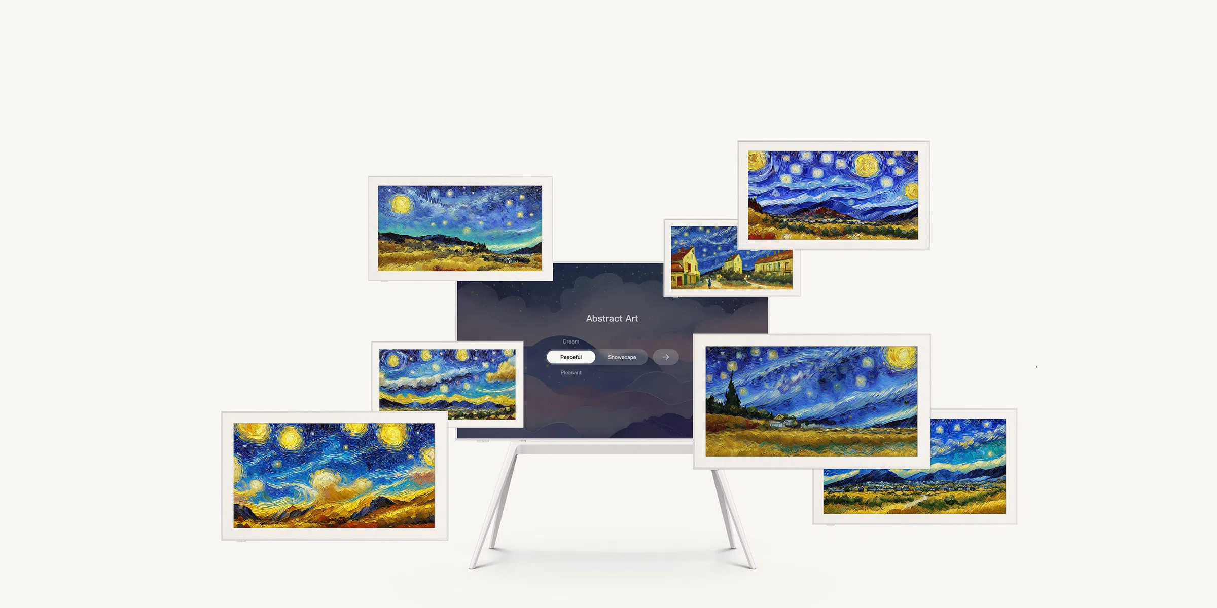 טלוויזיה חכמה NXTFRAME A300 Pro מבית TCL