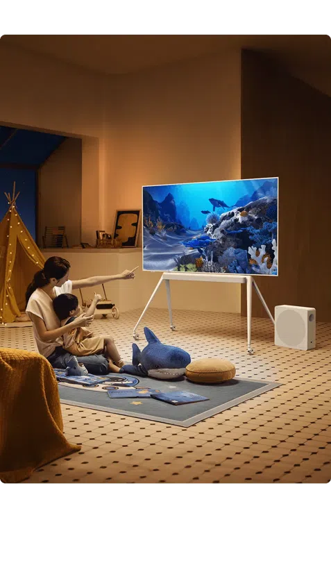 A300 Pro NXTFRAME TV relax with your kids