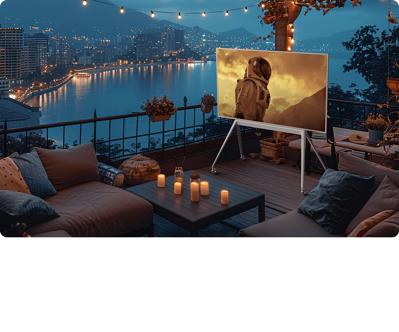 A300W  NXTFRAME TV Lifestyle