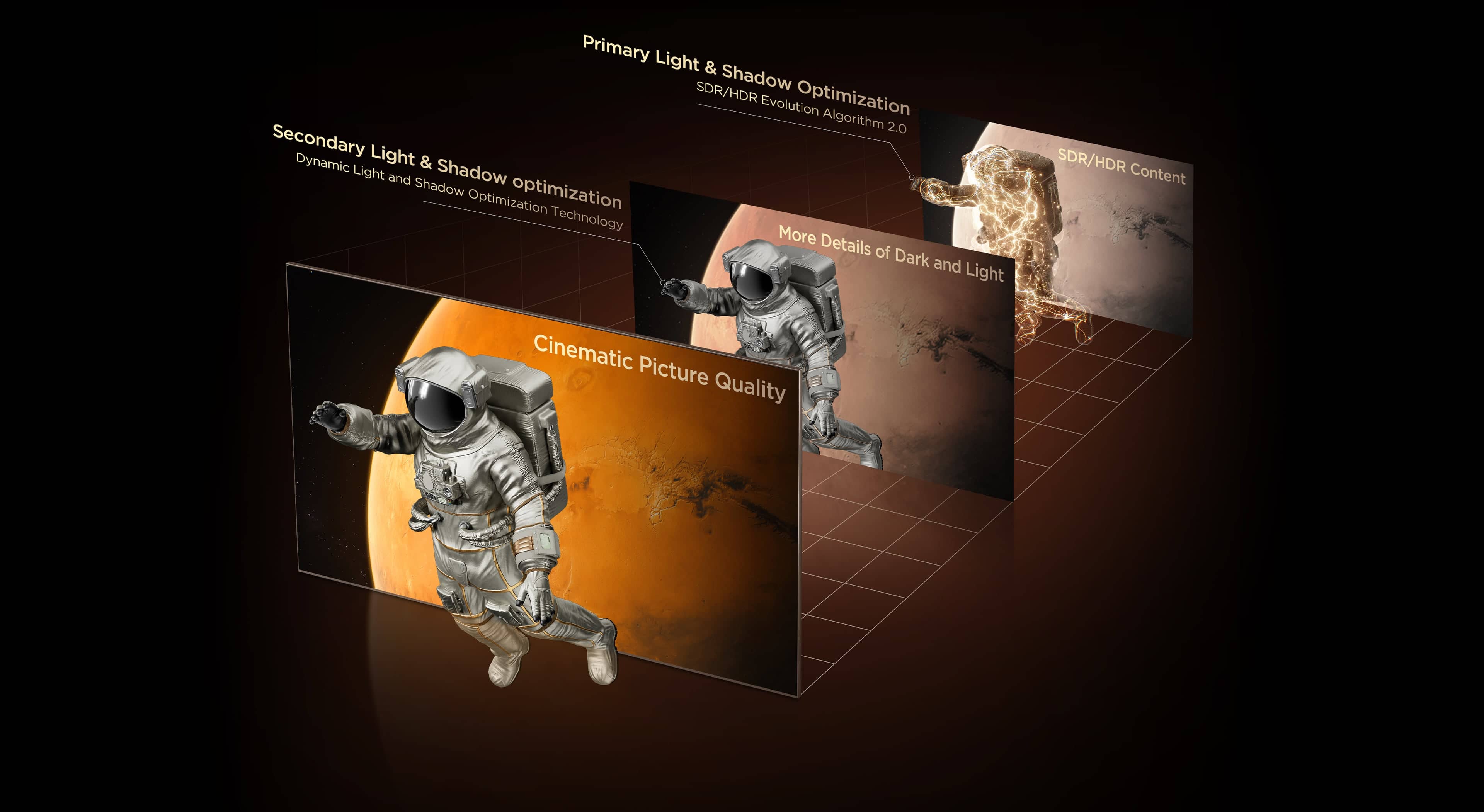 TCL A400M Premium QD-MiniLED TV with Smart Design