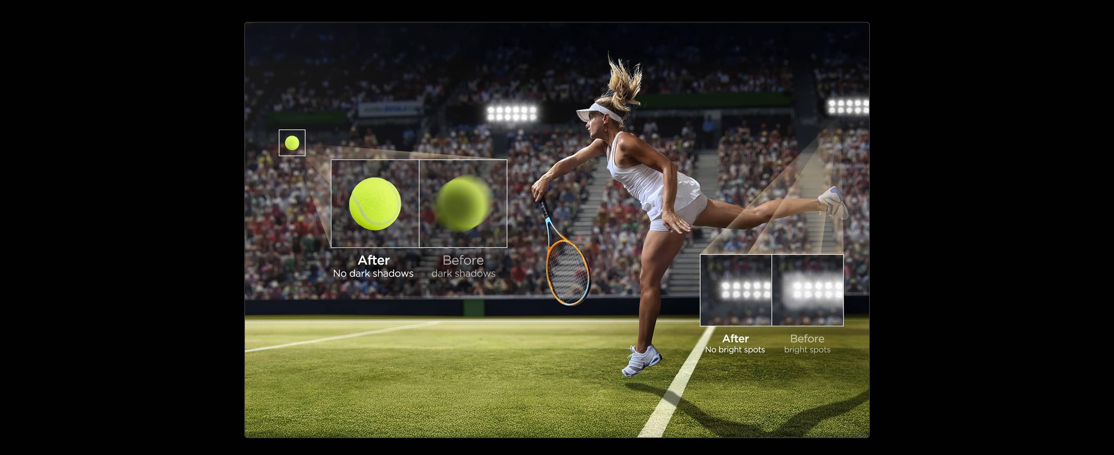 乐竟体育 A400M Premium QD-MiniLED TV with Smart Design