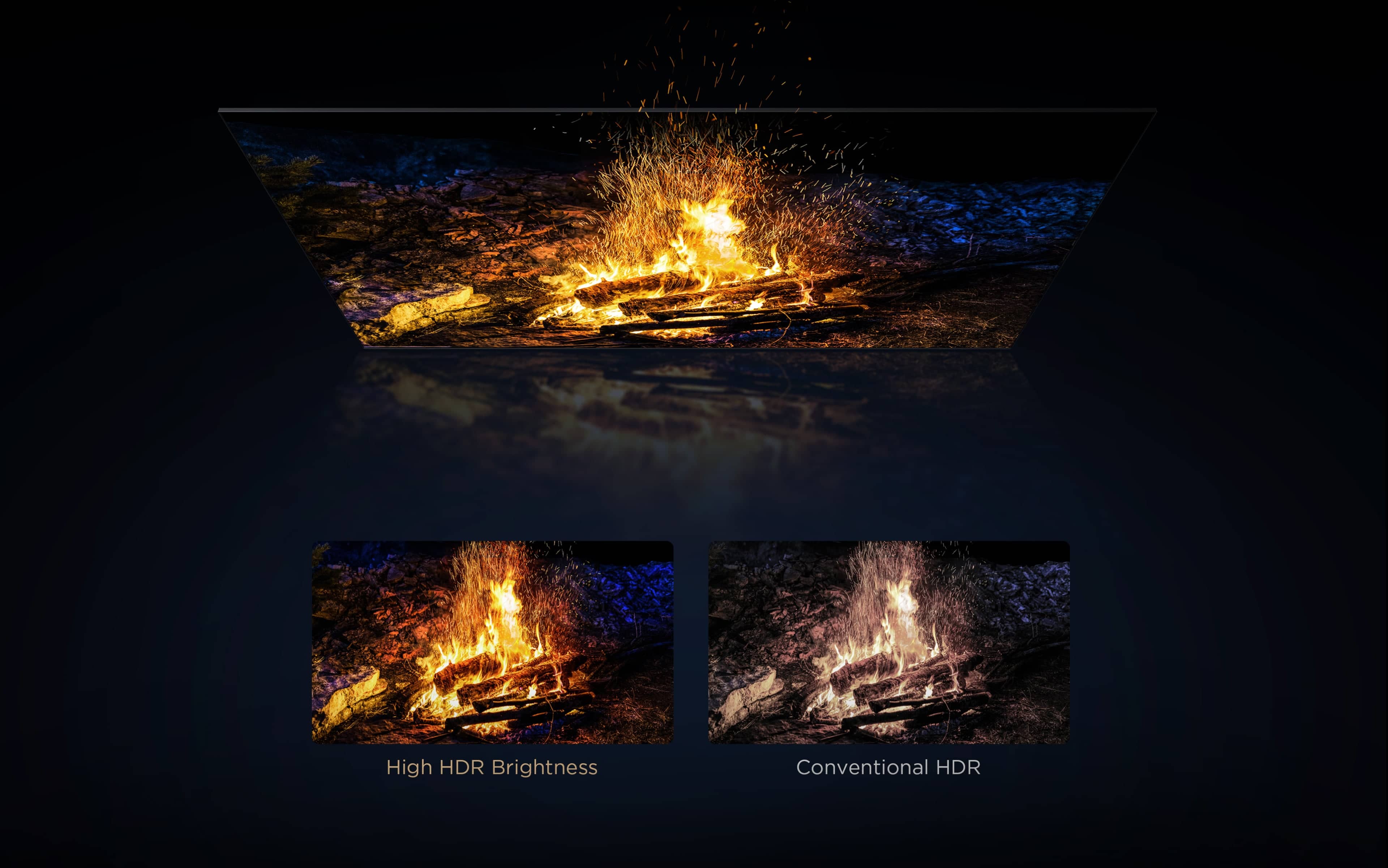 Телевизор TCL A400M Premium QD-MiniLED с высокой яркостью HDR