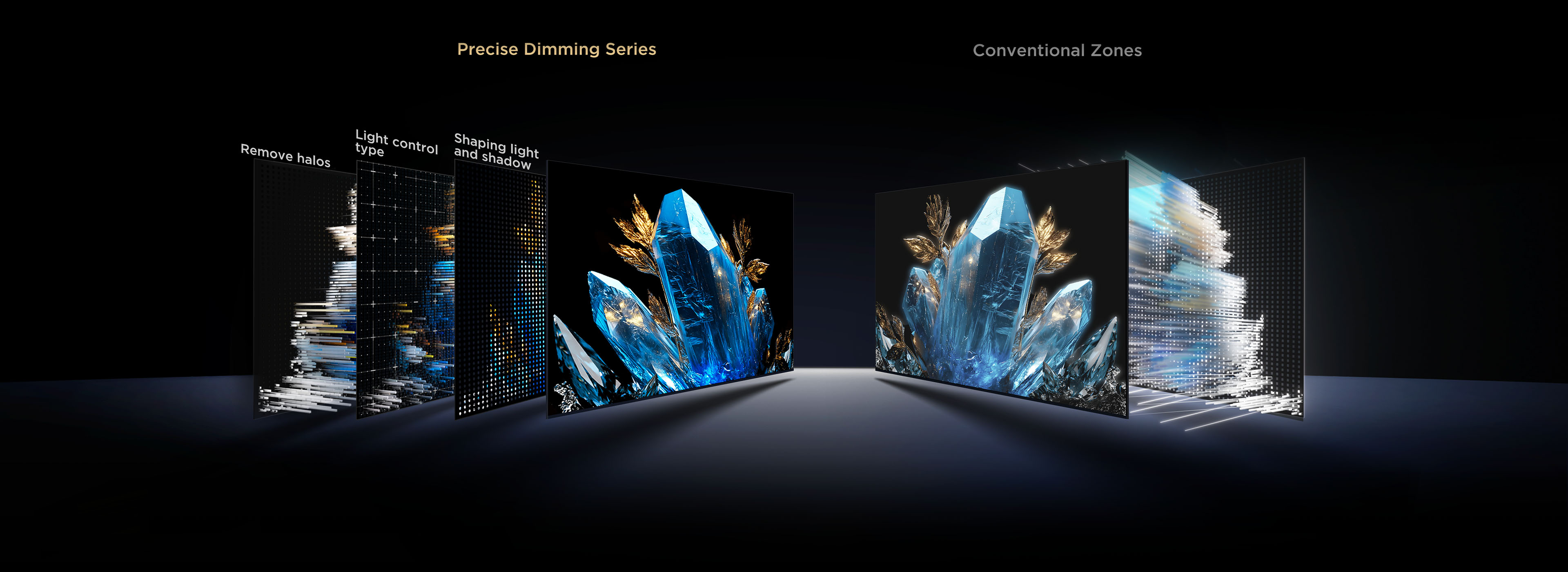 TCL A400M Premium QD-MiniLED TV with Smart Design