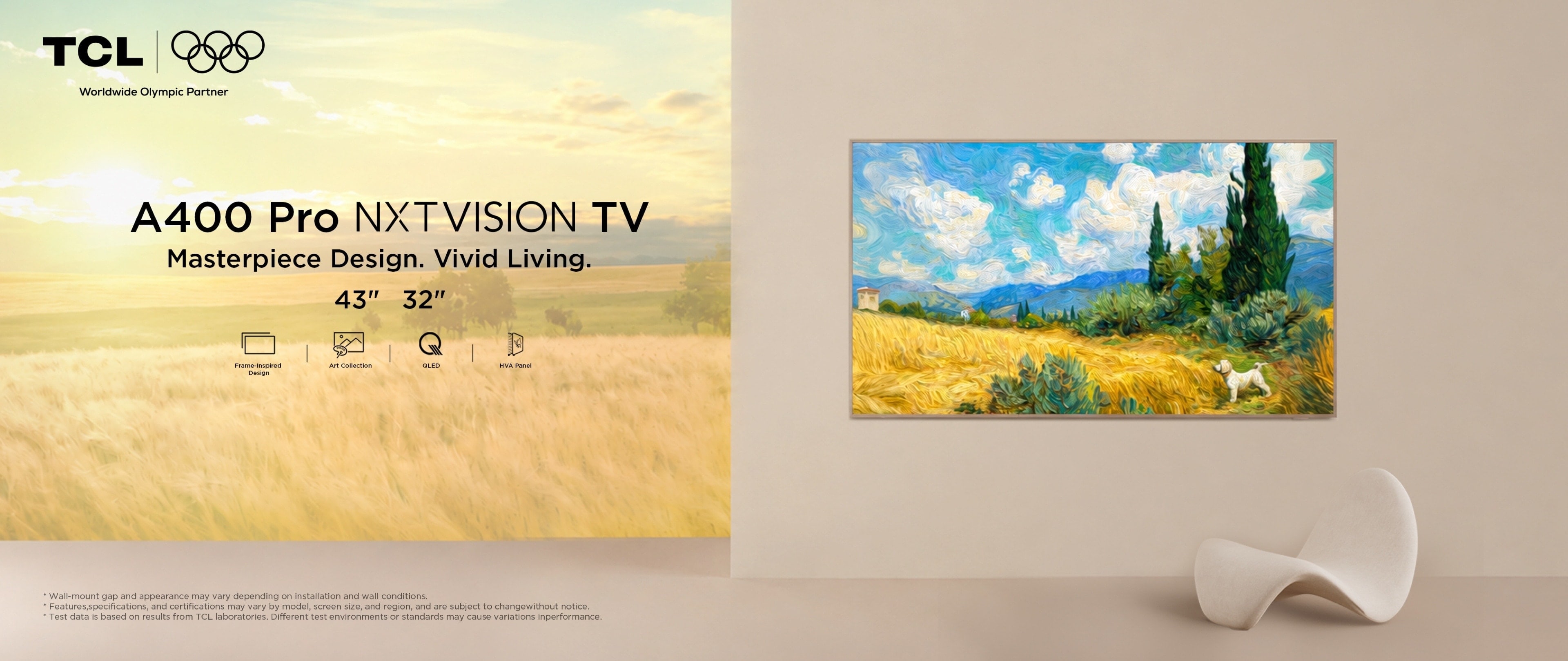 【新品未開封】TCL A400 Pro NXTVISION TV 43インチ TCL A400 Pro 43