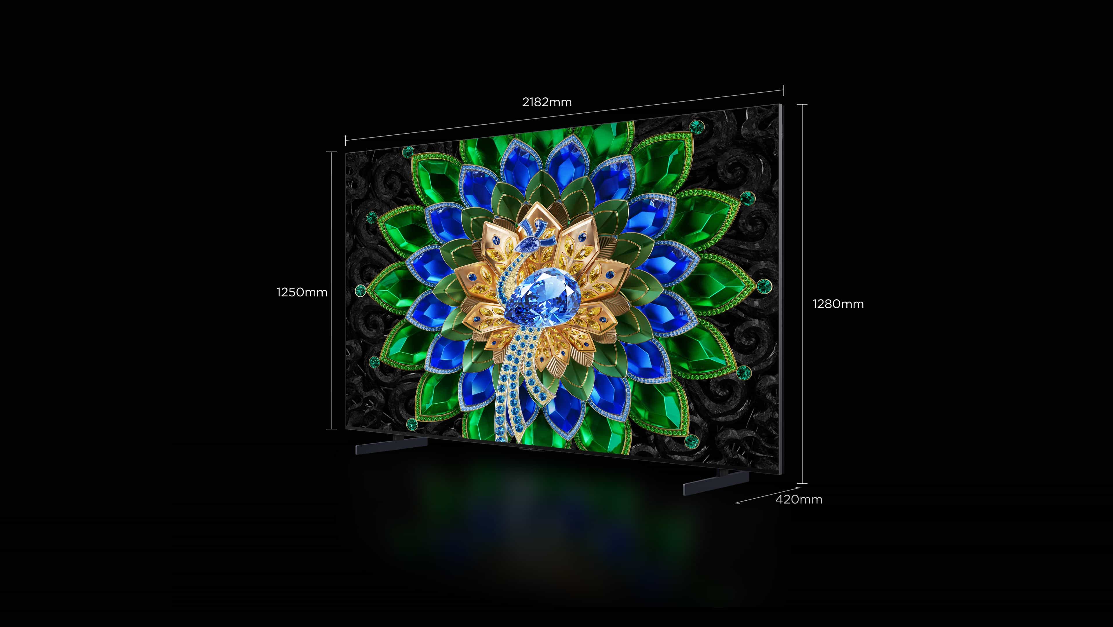 乐竟体育A400U QD-Mini LED TV from 55" to 98"