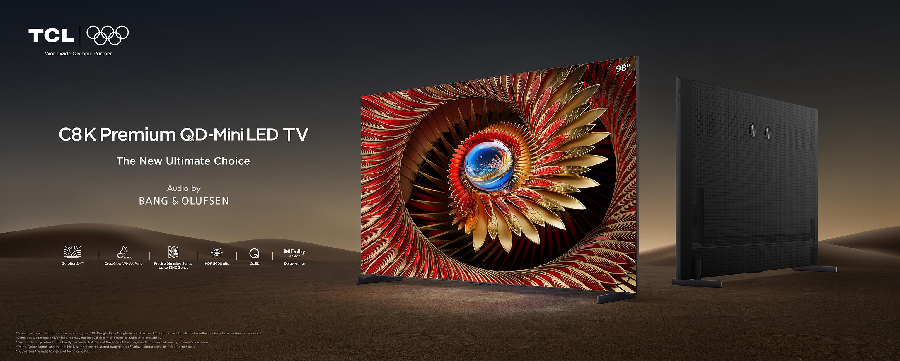 TCL C8K-98 Inch Premium QD-MiniLED TV 