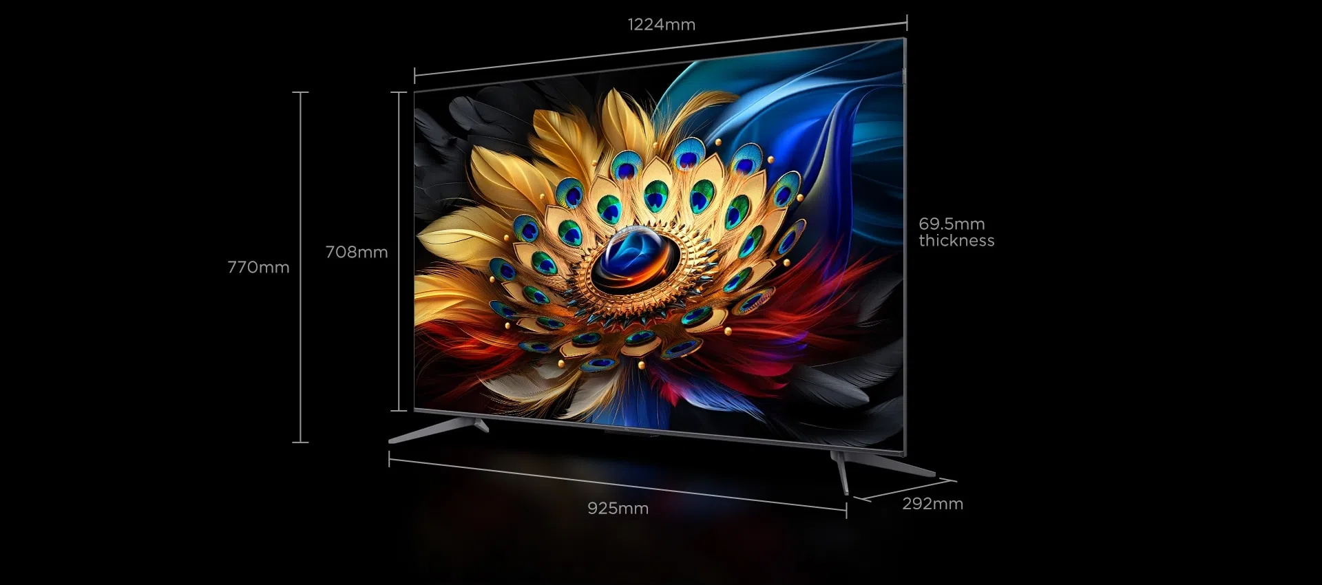 55 inch C655 TV