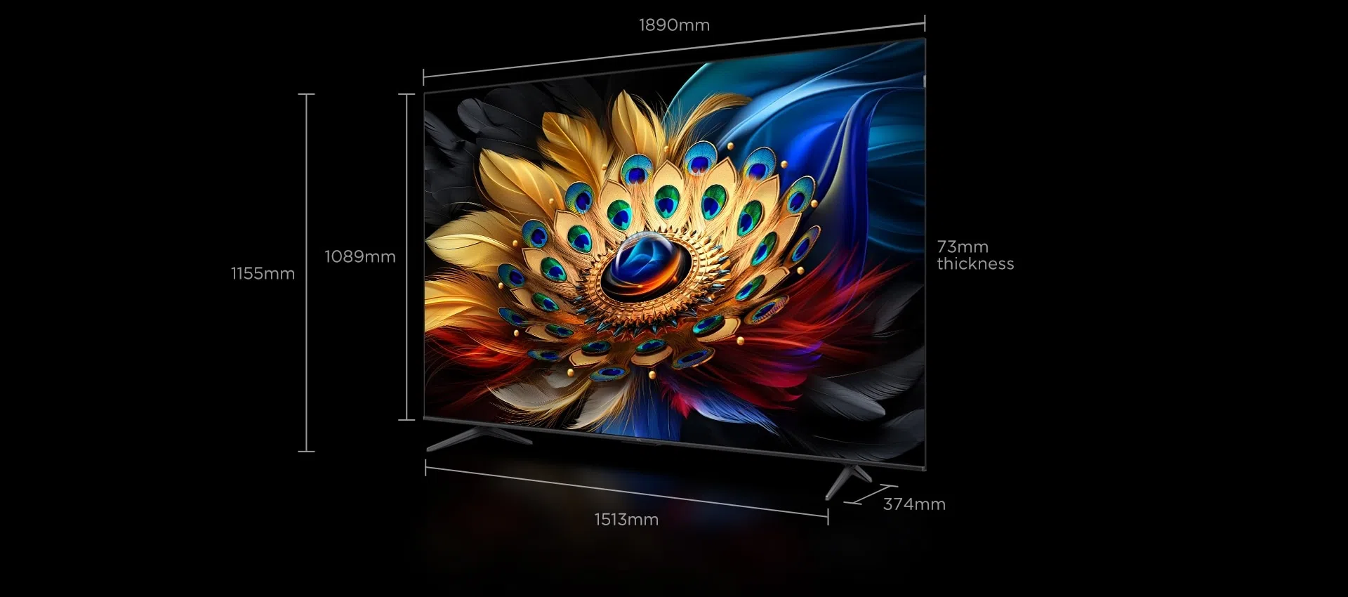 85 inch C655 TV