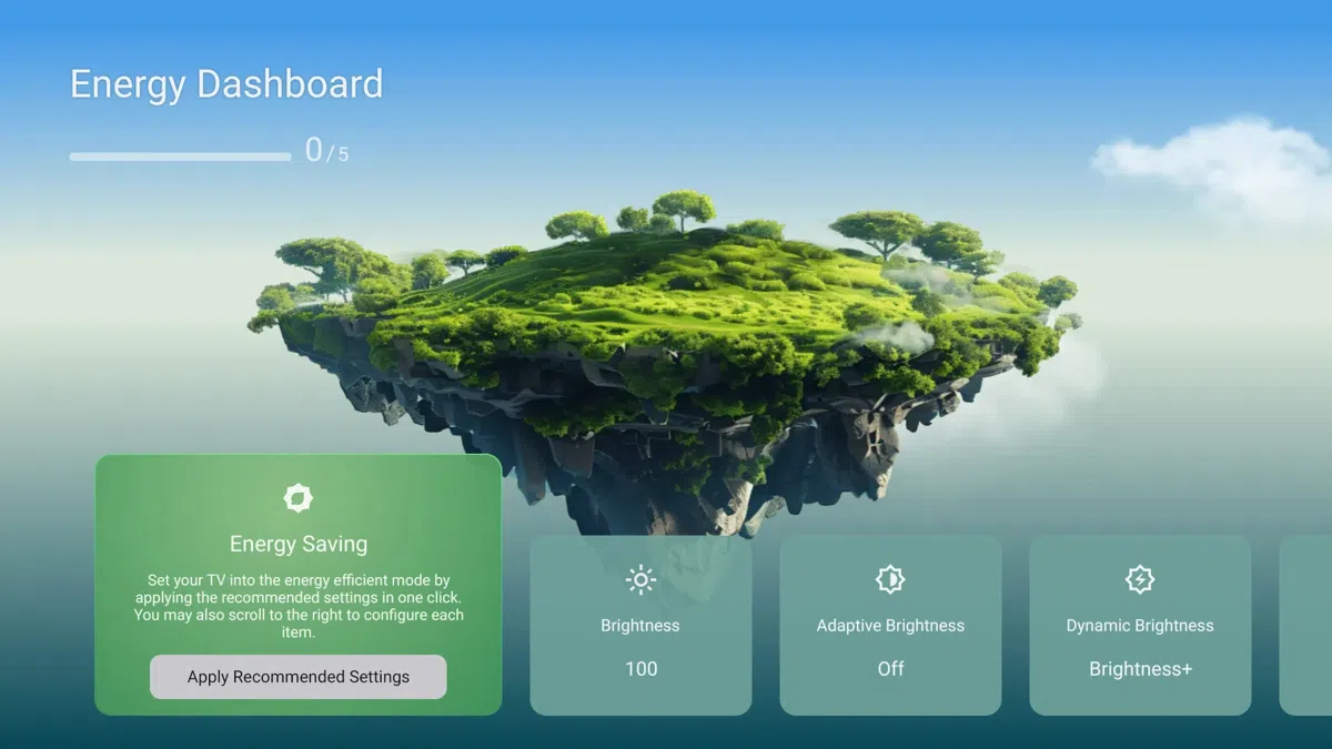 65c6k premium qd-miniled tv TCL C6K Energy-saving Mode