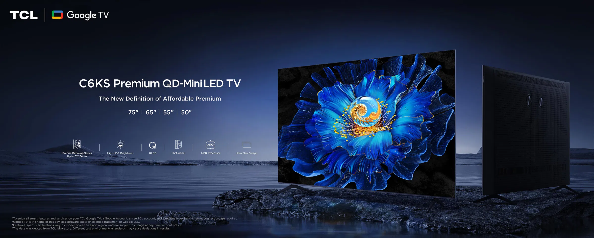 Телевізор TCL C6KS Premium QD-MiniLED