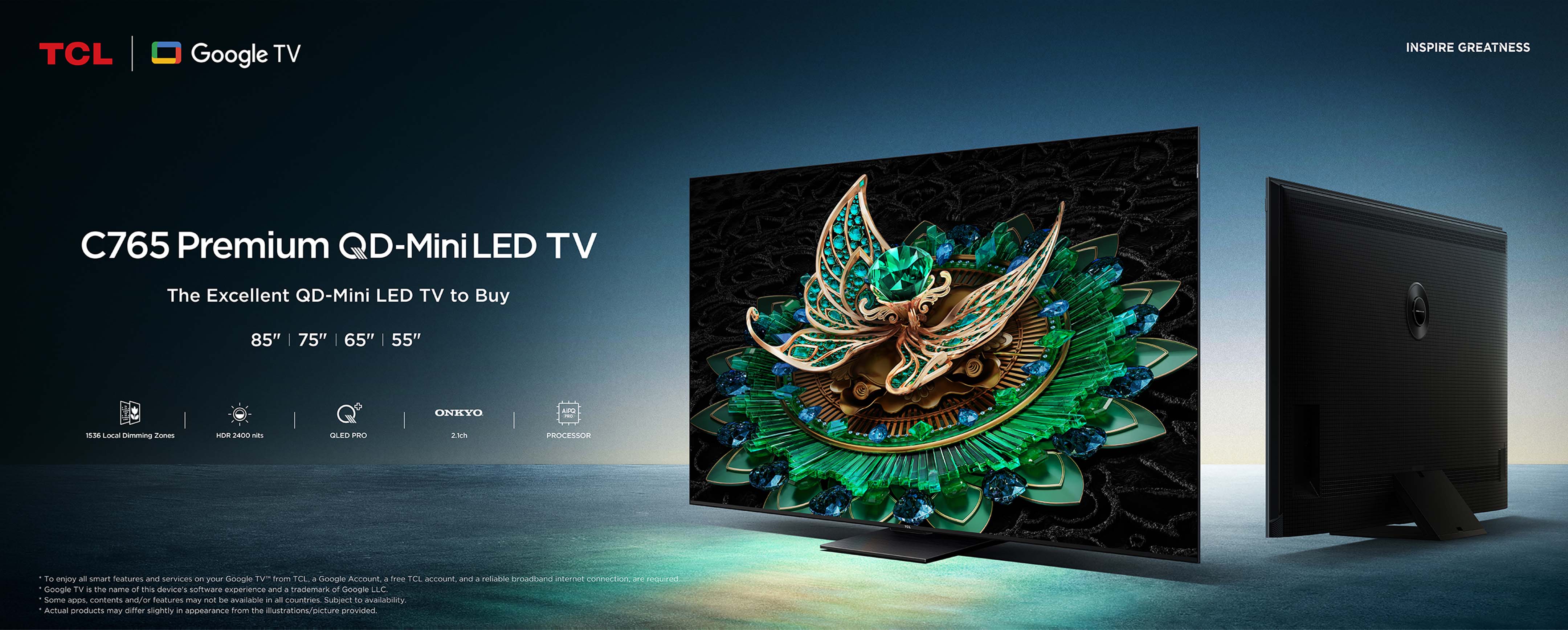 C765 Premium QD-Mini LED 4K TV