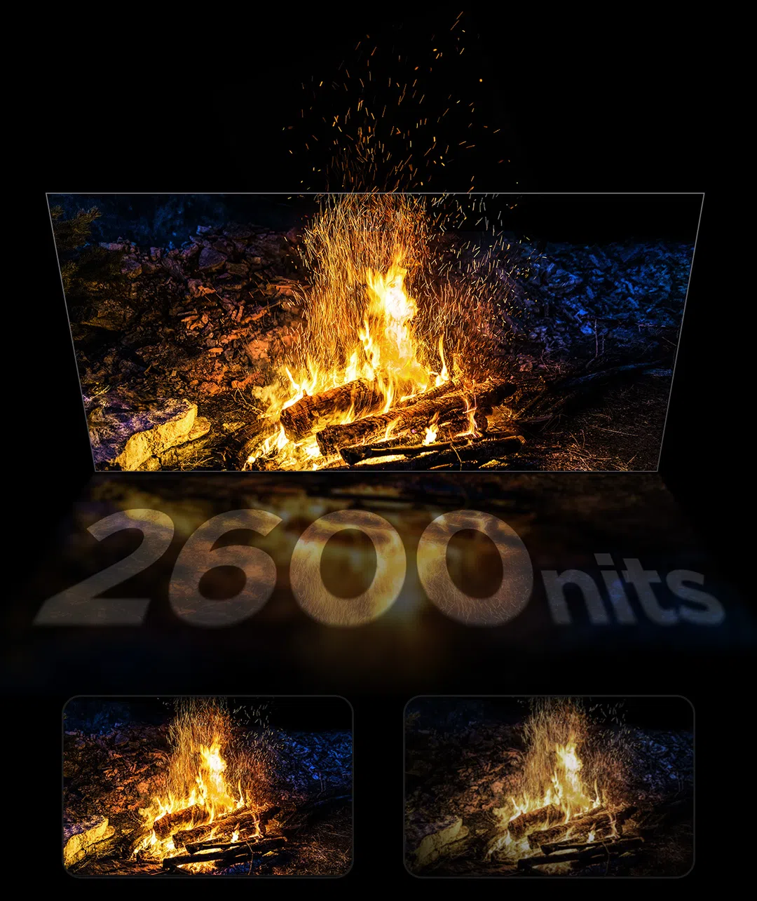 specs review image of a TCL 55inchC7K qdminiled whose price in Kenya is 89000 HDR 2600 nits