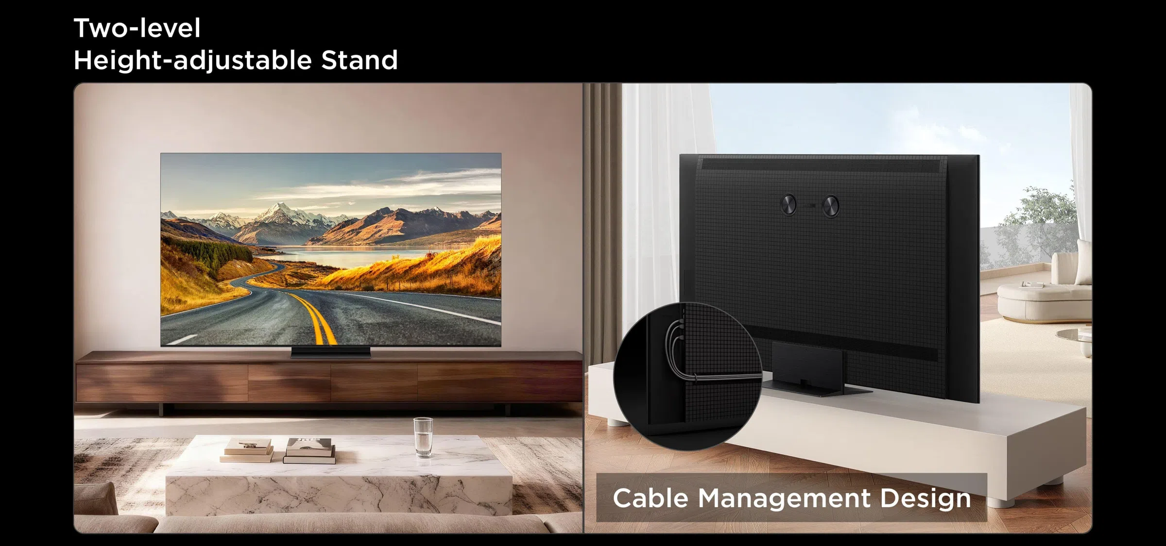 TCL 65 inch C7L SQD-Mini LED TV (2026 model) TCL QLED utilizes Colorful Quantum Crystals