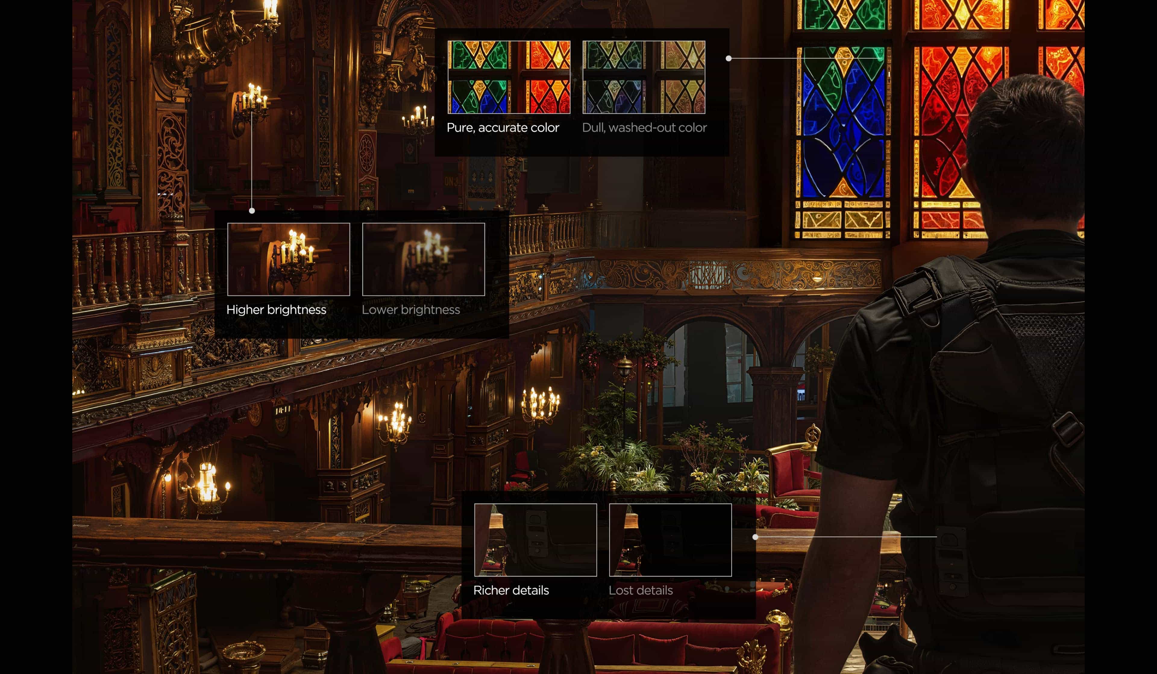 SQD-Mini LED technology unlocks a new level of gaming picture quality
