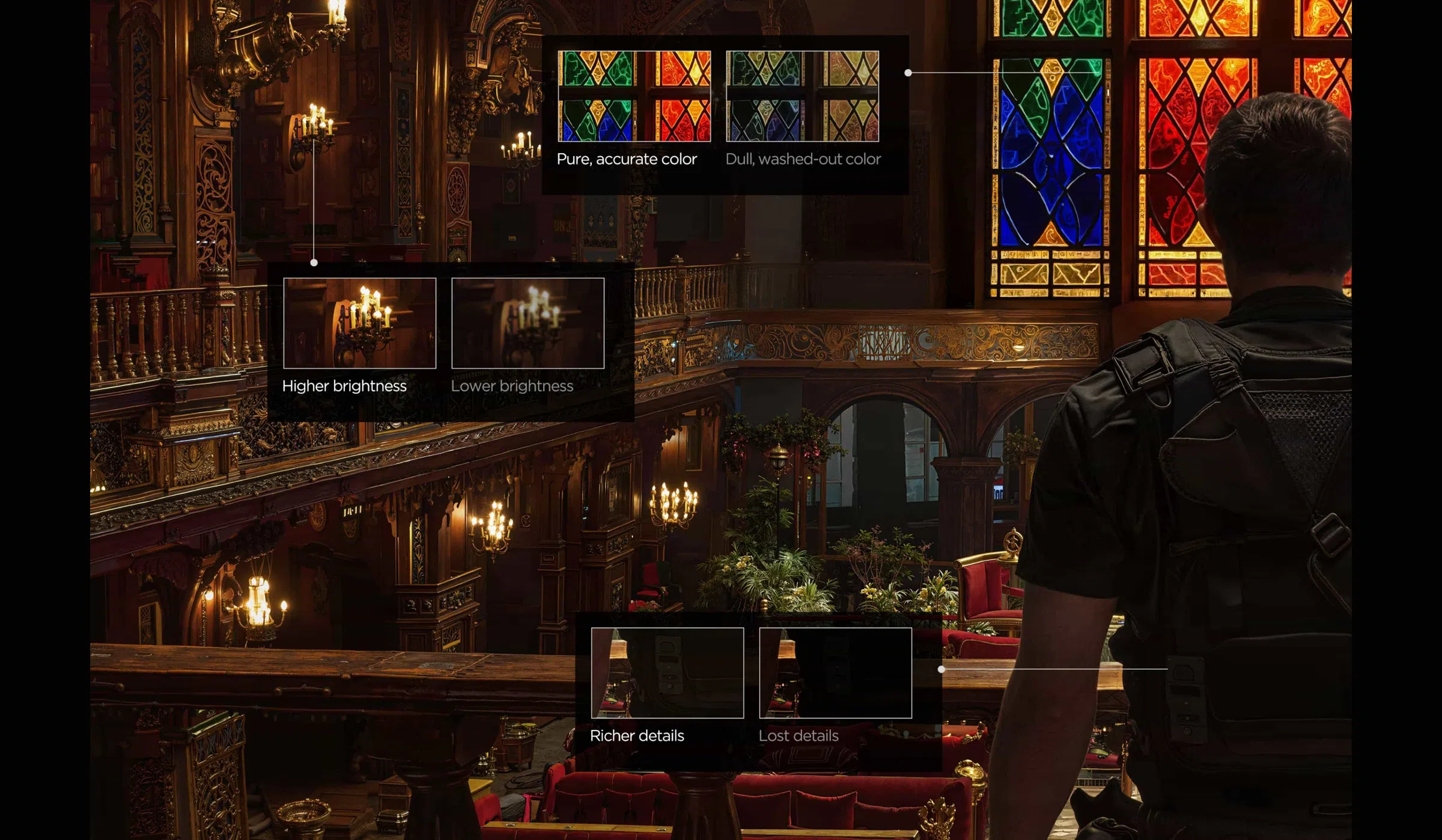 SQD-Mini LED technology unlocks a new level of gaming picture quality