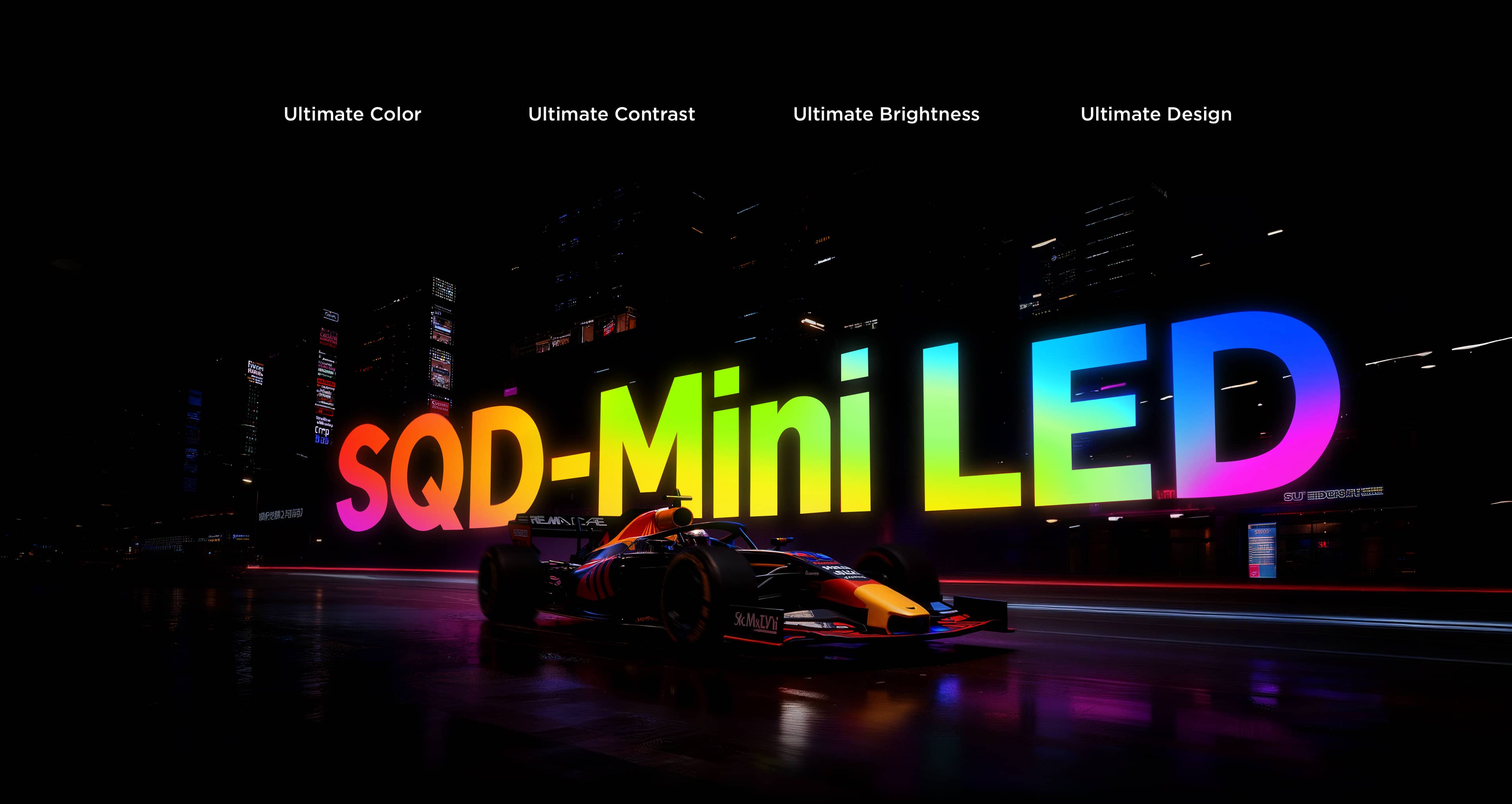 TCL QLED utilizes Colorful Quantum Crystals