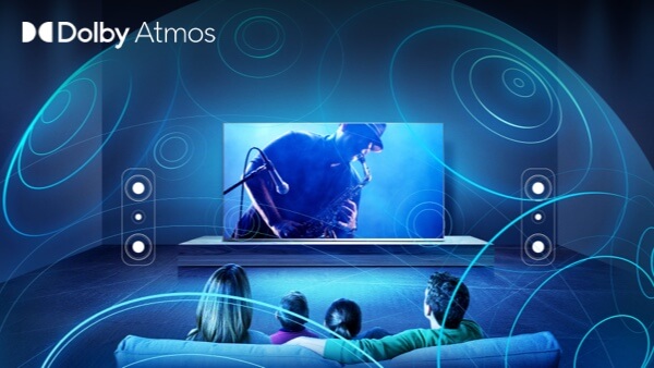TCL C845 TV Dolby Atmos