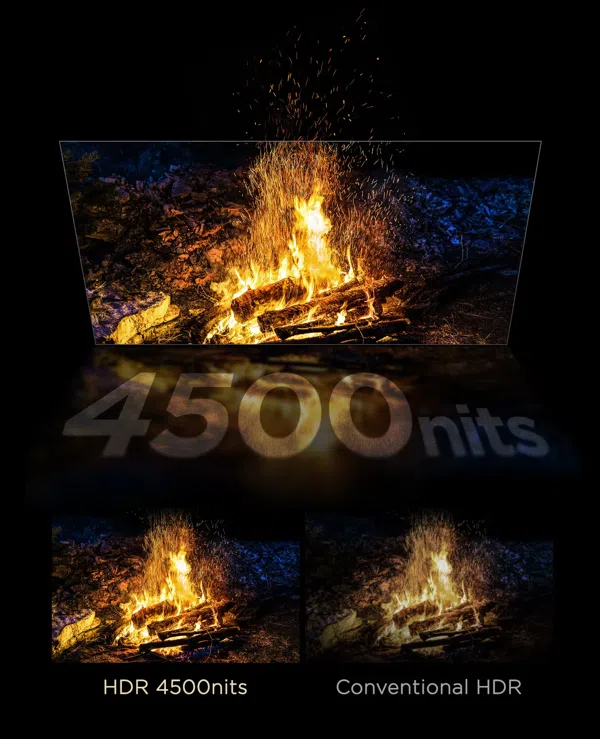 C8K TV HDR 4500 nits