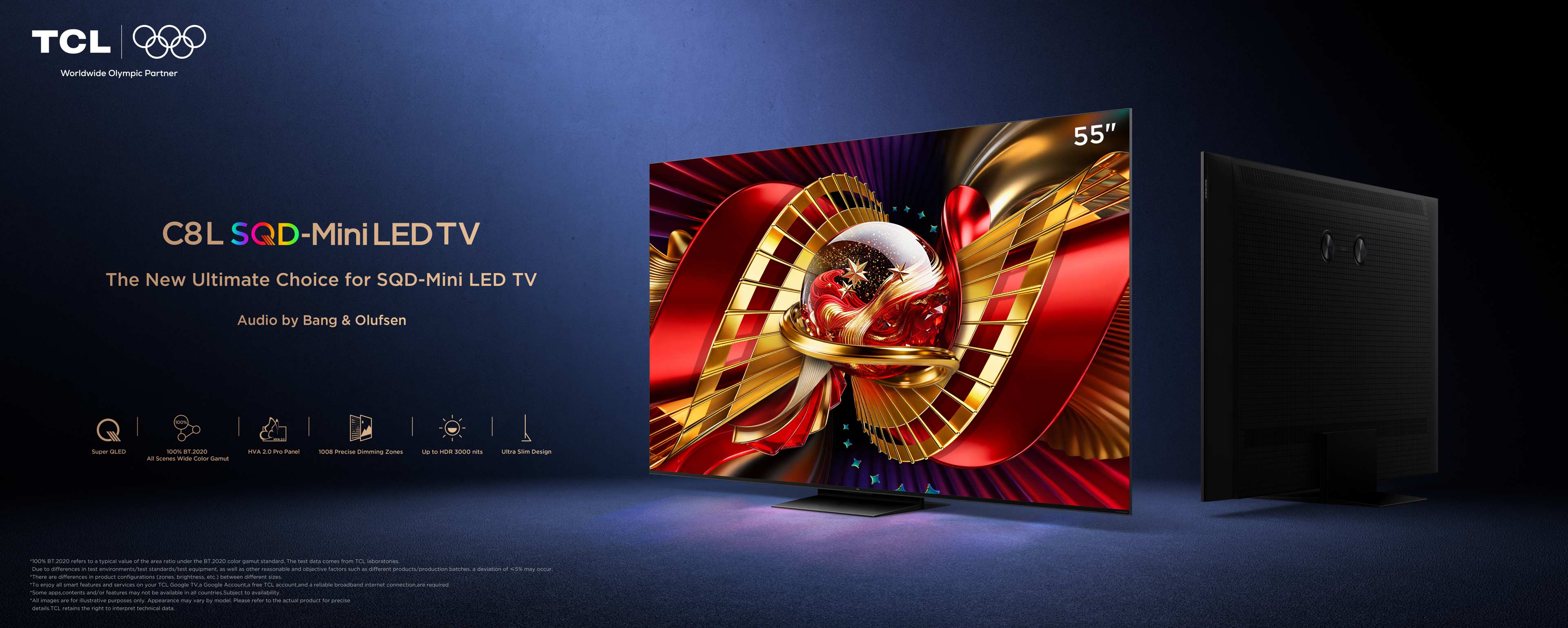LED-телевизор TCL C8L SQD-Mini