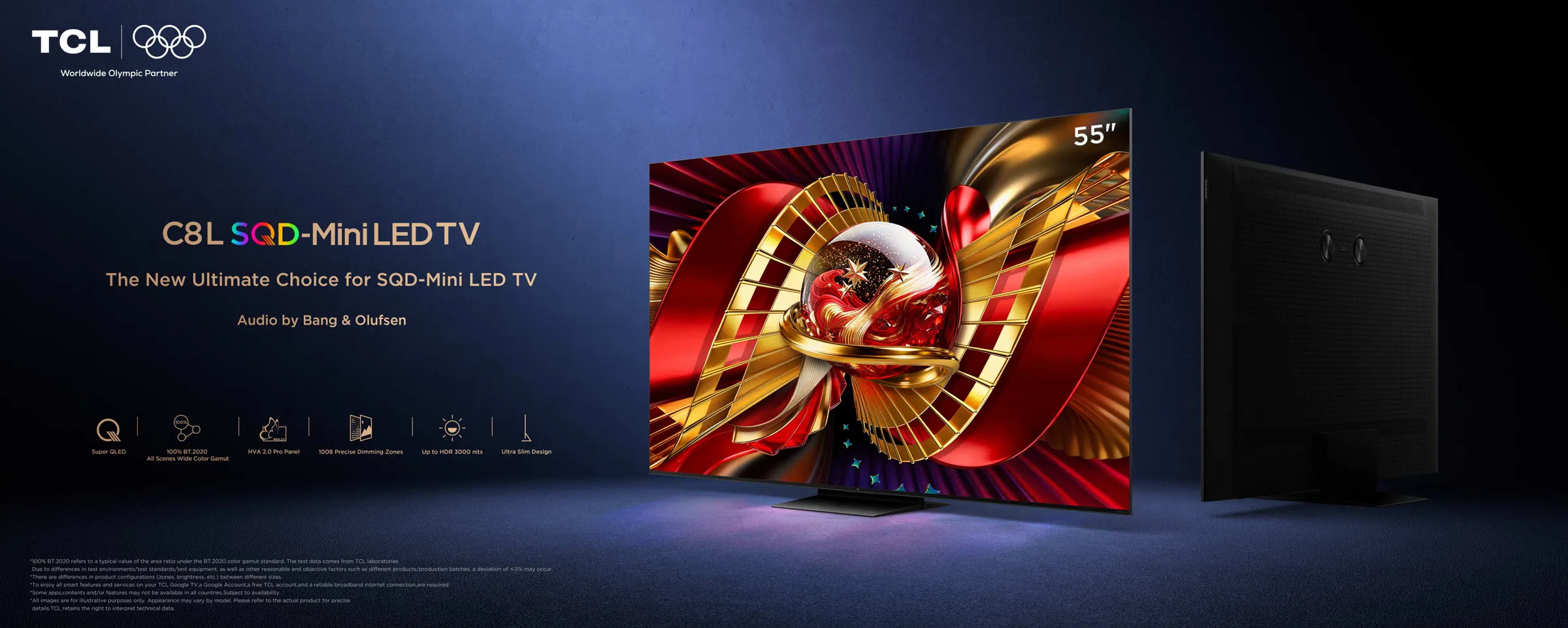 LED-телевизор TCL C8L SQD-Mini