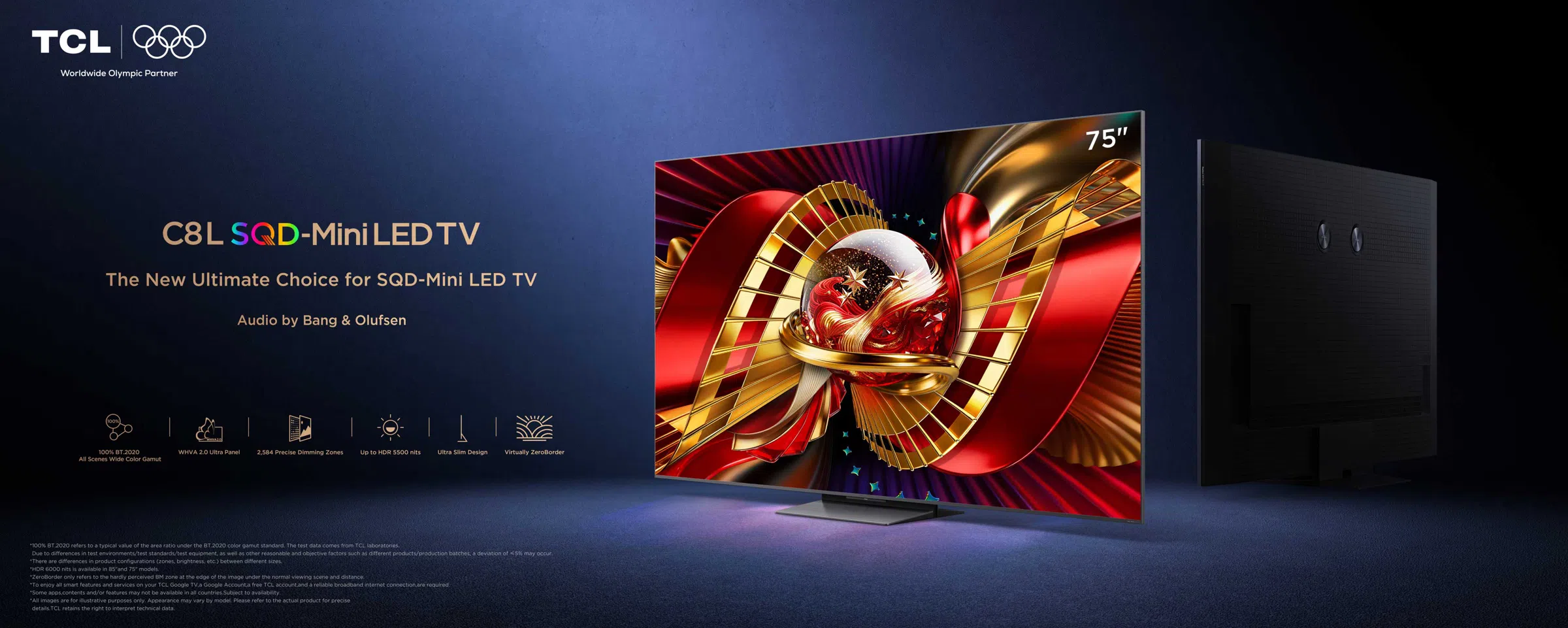 TCL C8L SQD-Mini LED TV