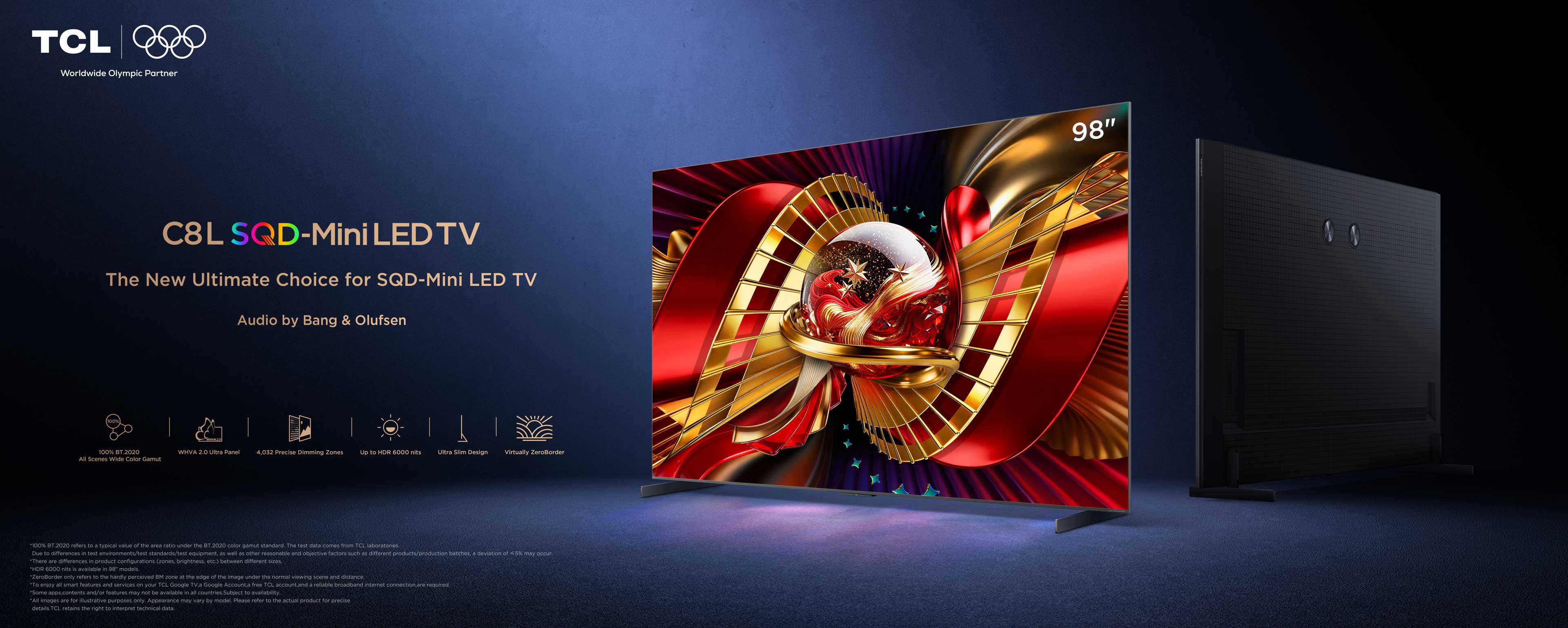 TCL X11L Premium SQD-MiniLED TV's Key Banner