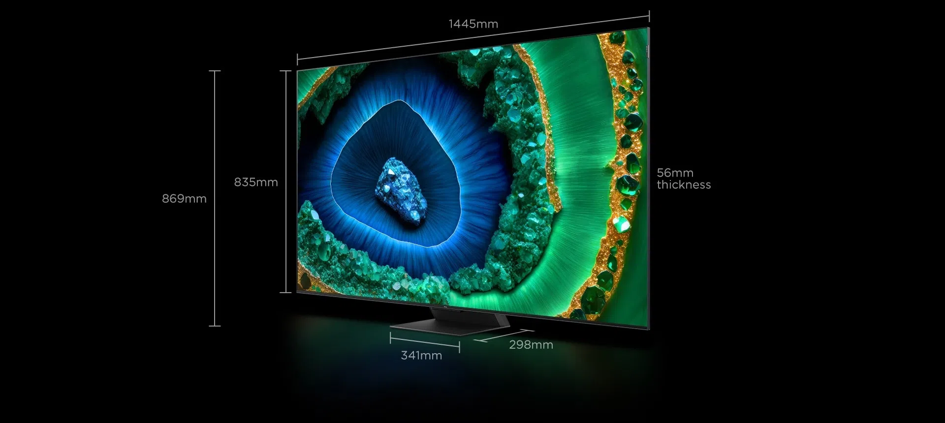 טלוויזיה חכמה C855 Premium QD-Mini LED מבית TCL