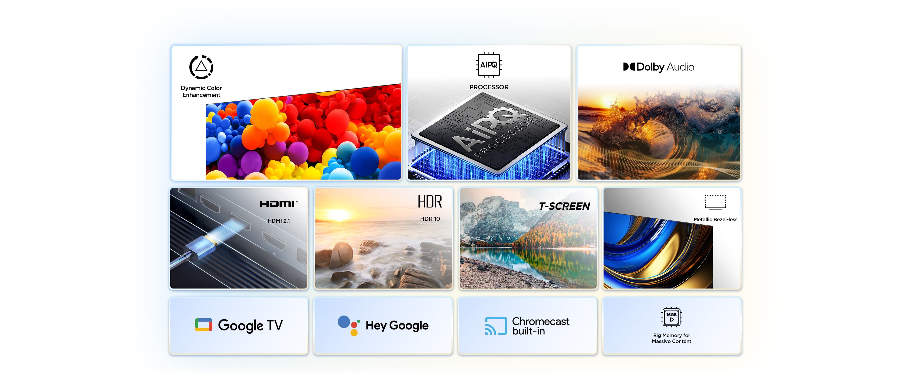 Top Featured of TCL P635 4K UHD Google TV