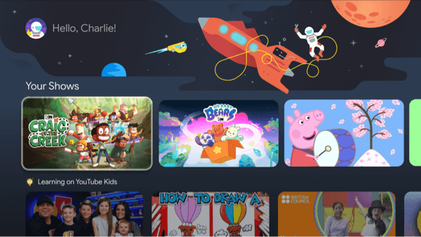 TCL 4K UHD Google TV with Kid‘s Profile