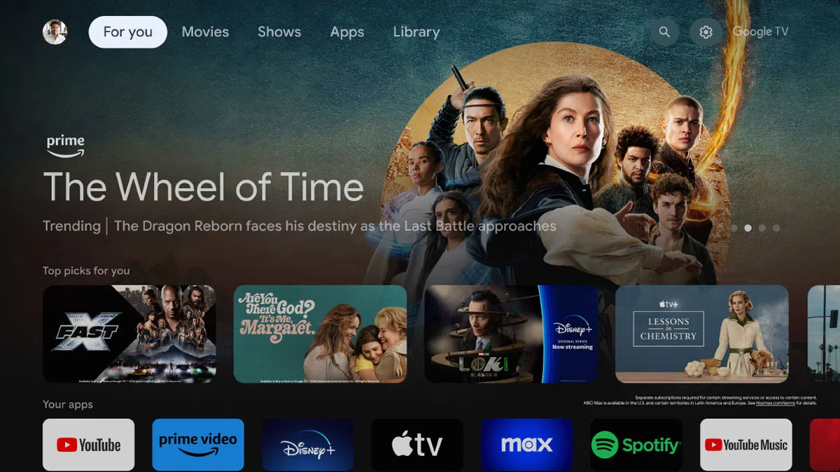Conéctate con Google TV