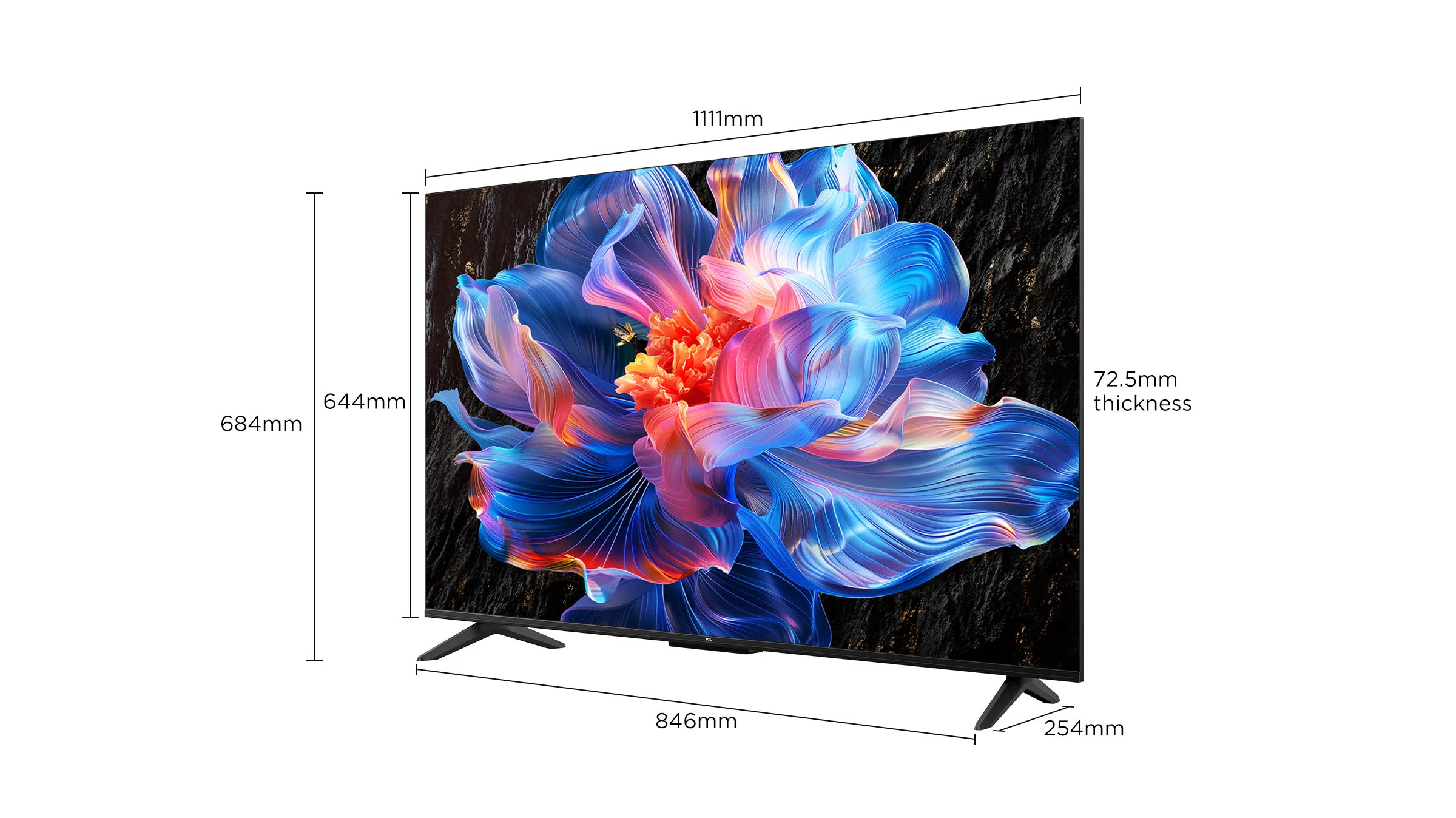 75 inch TCL P6K 4K HDR TV