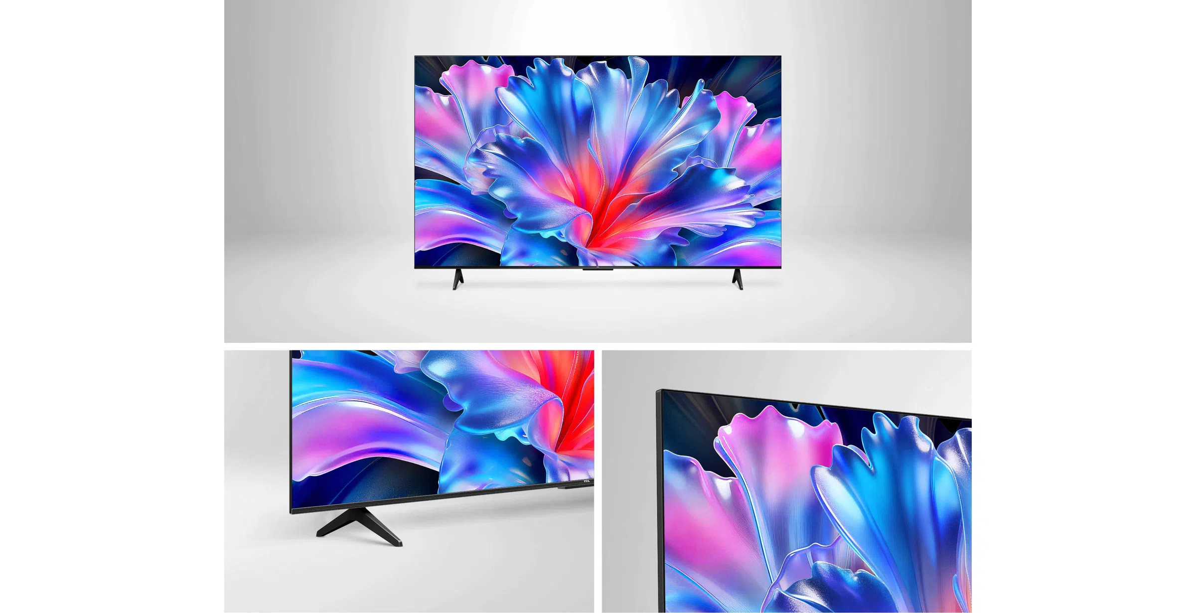 TCL P6L 4K SMART TV Metallic Bezel-less Design טלוויזיה חכמה P6L 4K SMART TV מבית TCL