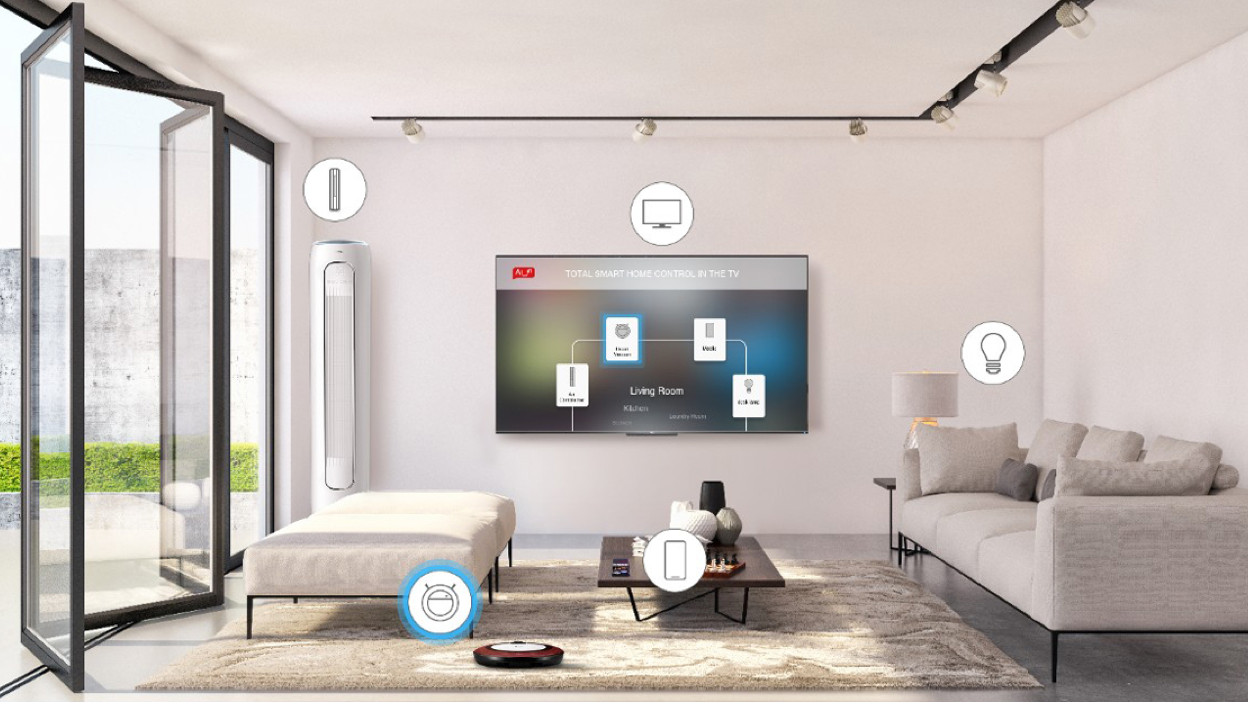 Smart Home Interconnectivity 4K TV