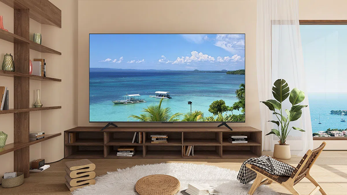 43" Телевизор TCL 43P755 черный LED 3840x2160, 4K Ultra HD, 60 Гц, Wi-Fi, Smart TV, Google TV 32 TCL P755 Smart TV lifestyle