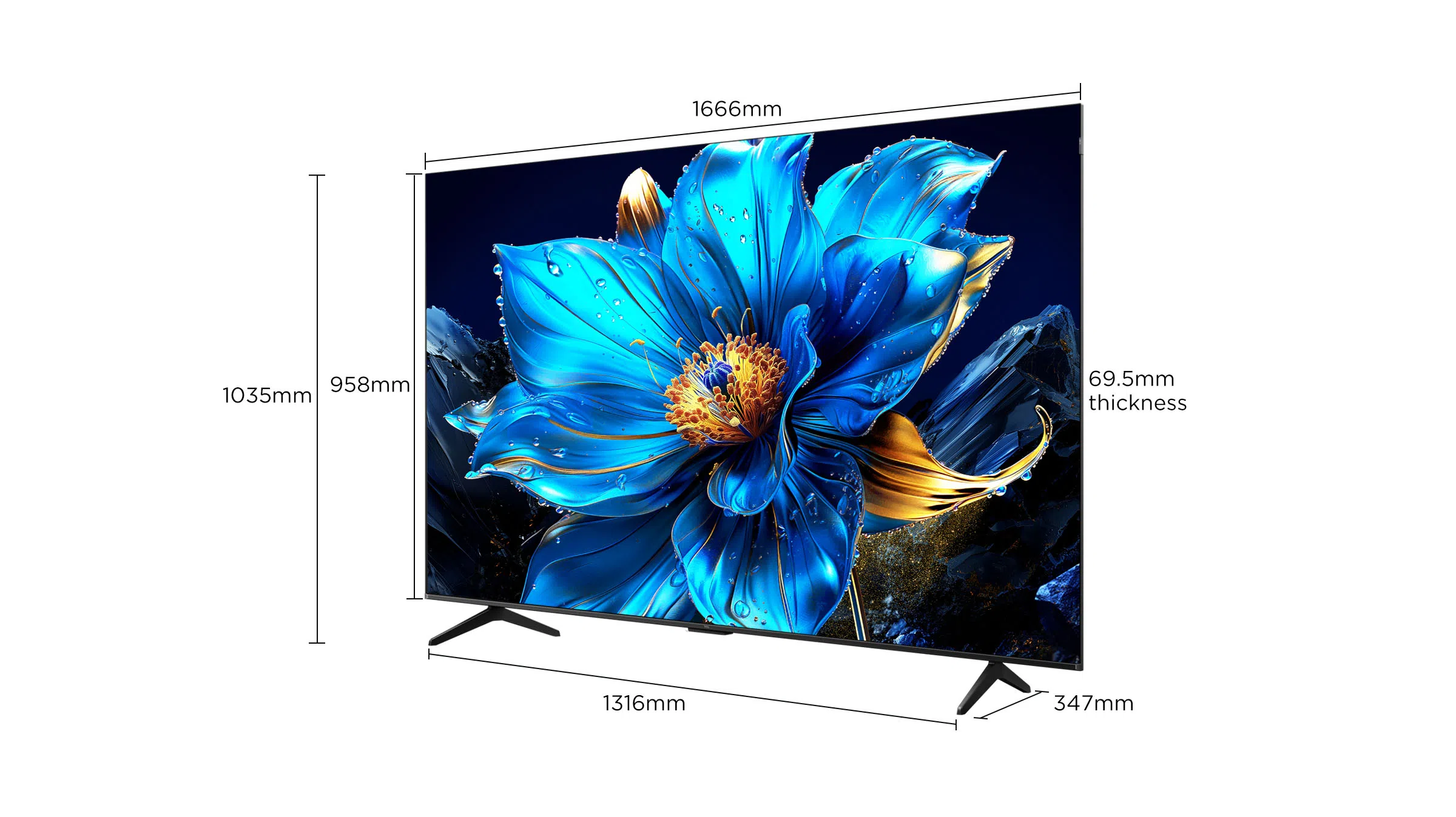 75-palฤni televizor TCL P7K 4K HDR
