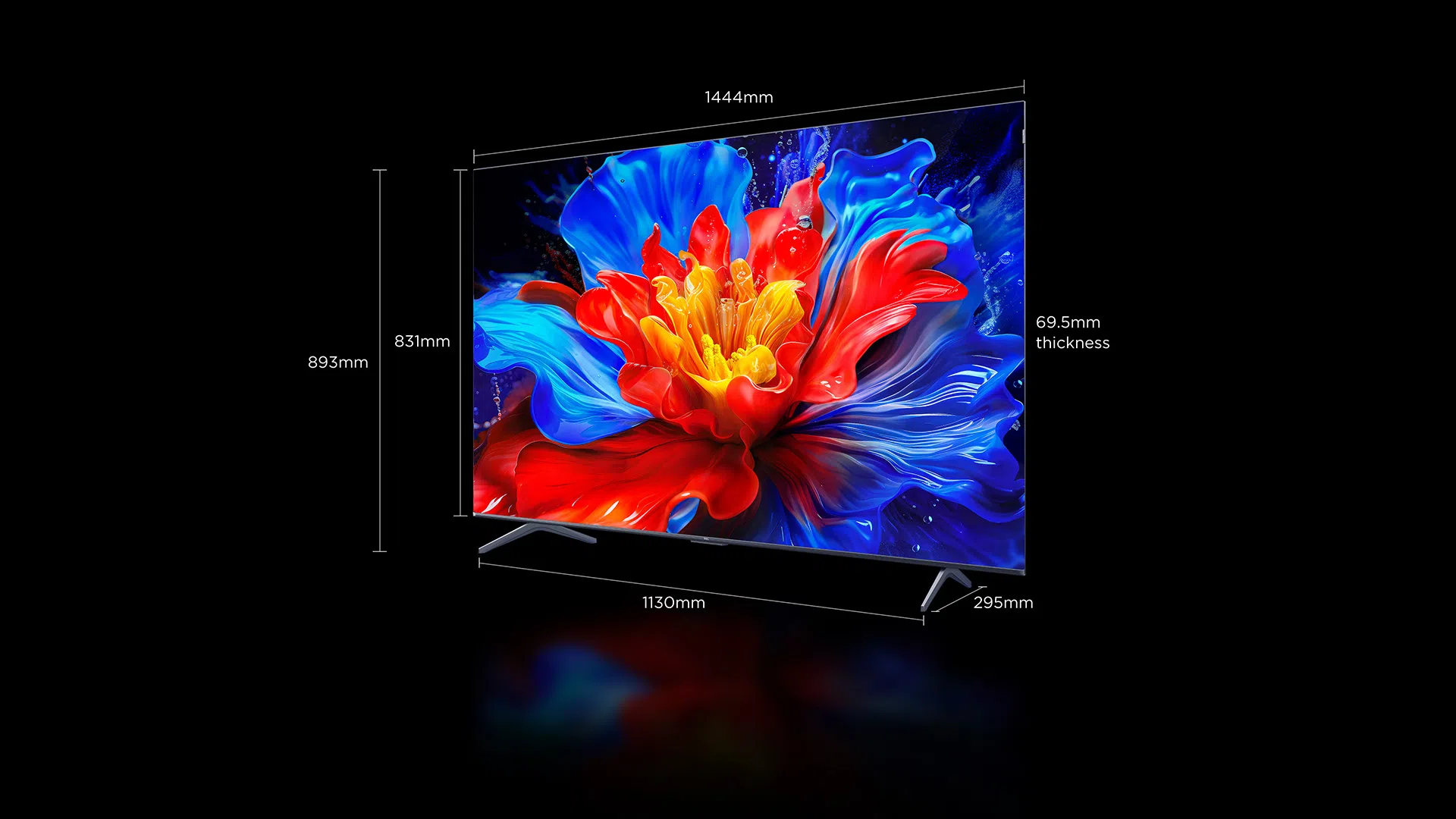65 inch P6K 4K HDR TV