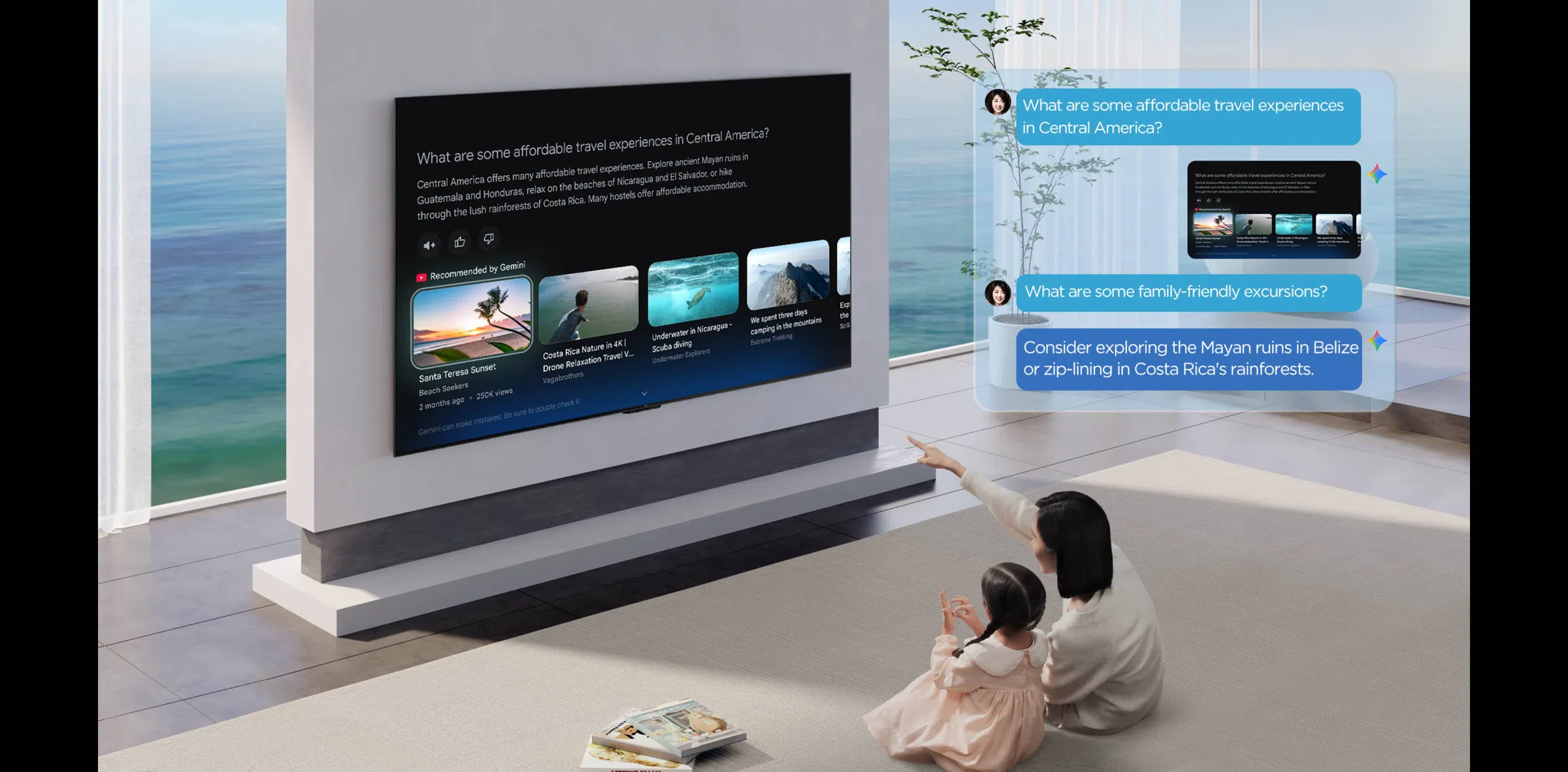 TCL A400M Can Get answers With Gemini