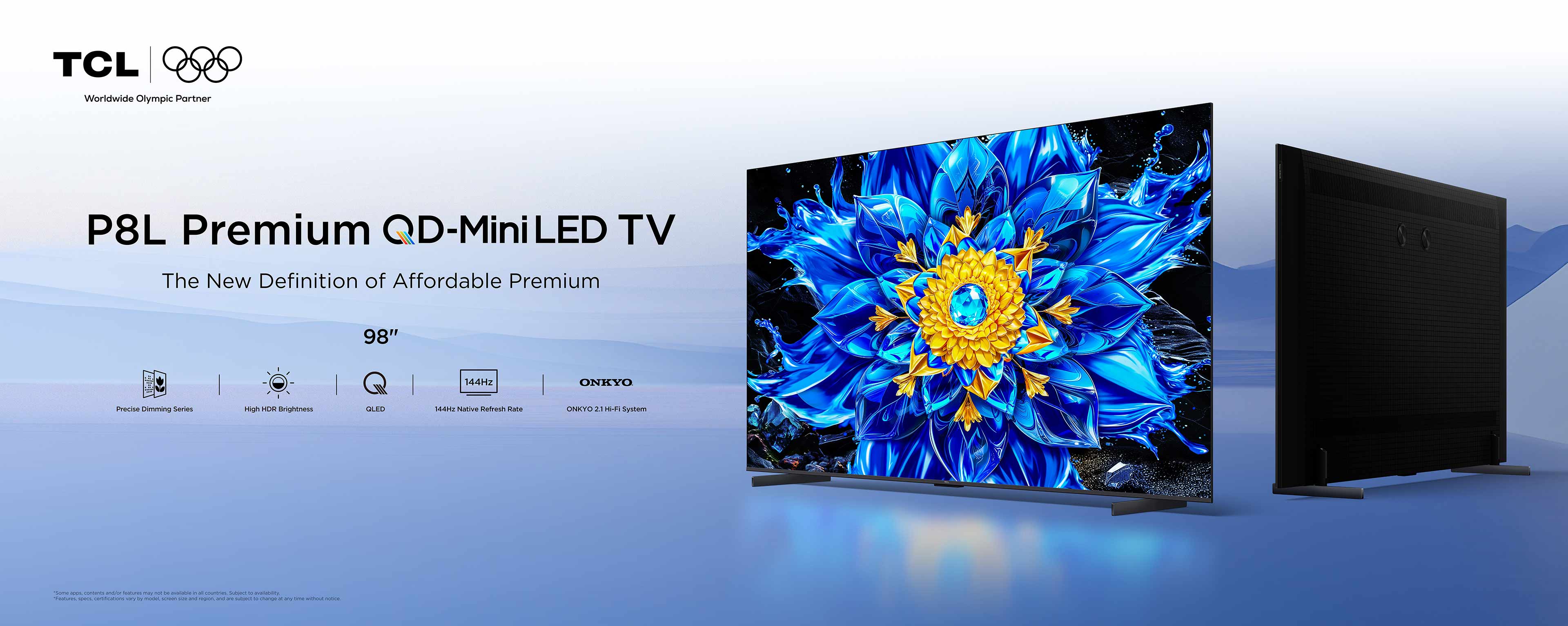 TCL 98 inch P8L 4K UHD TV