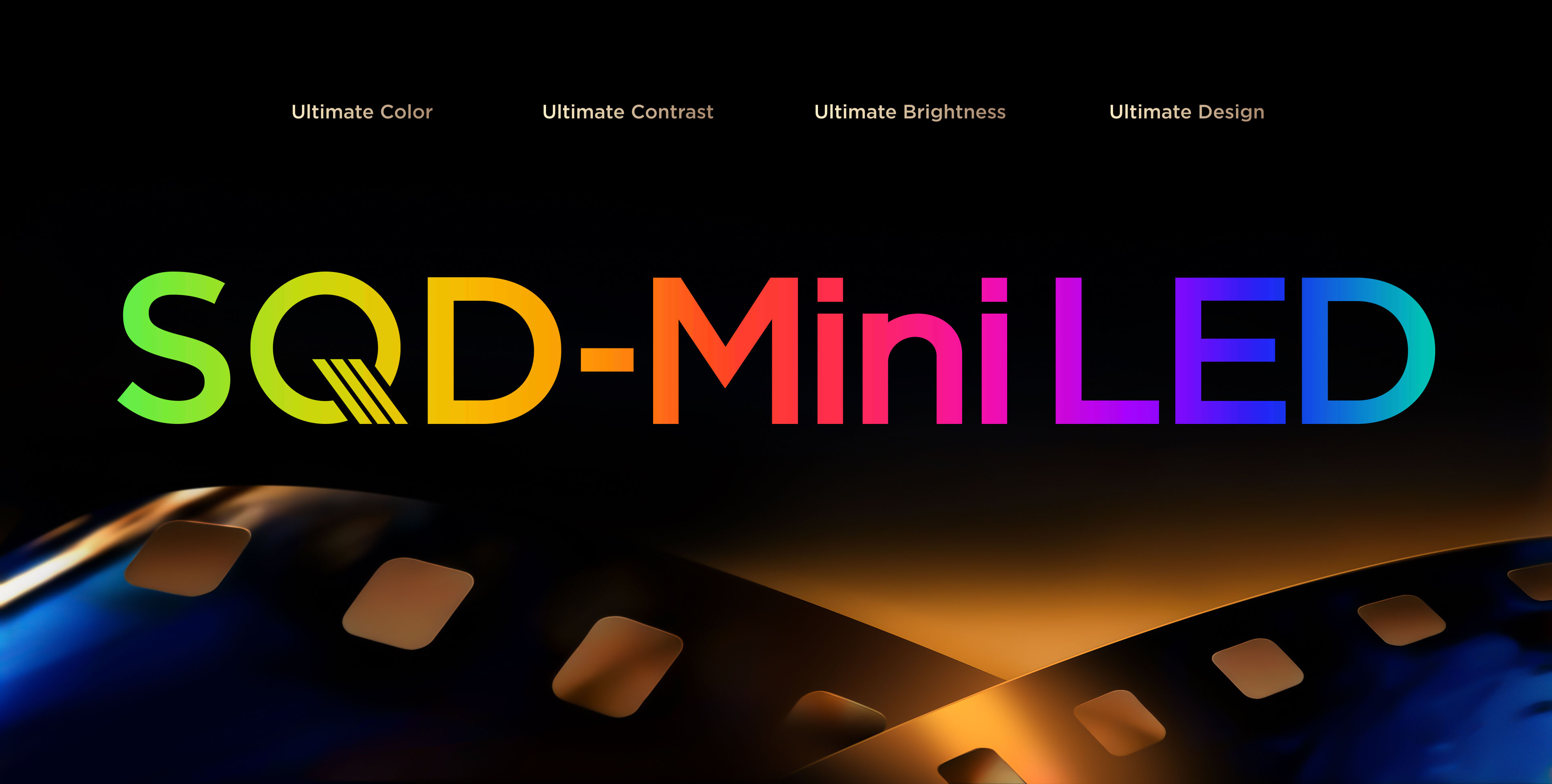 乐竟体育 QLED utilizes Colorful Quantum Crystals