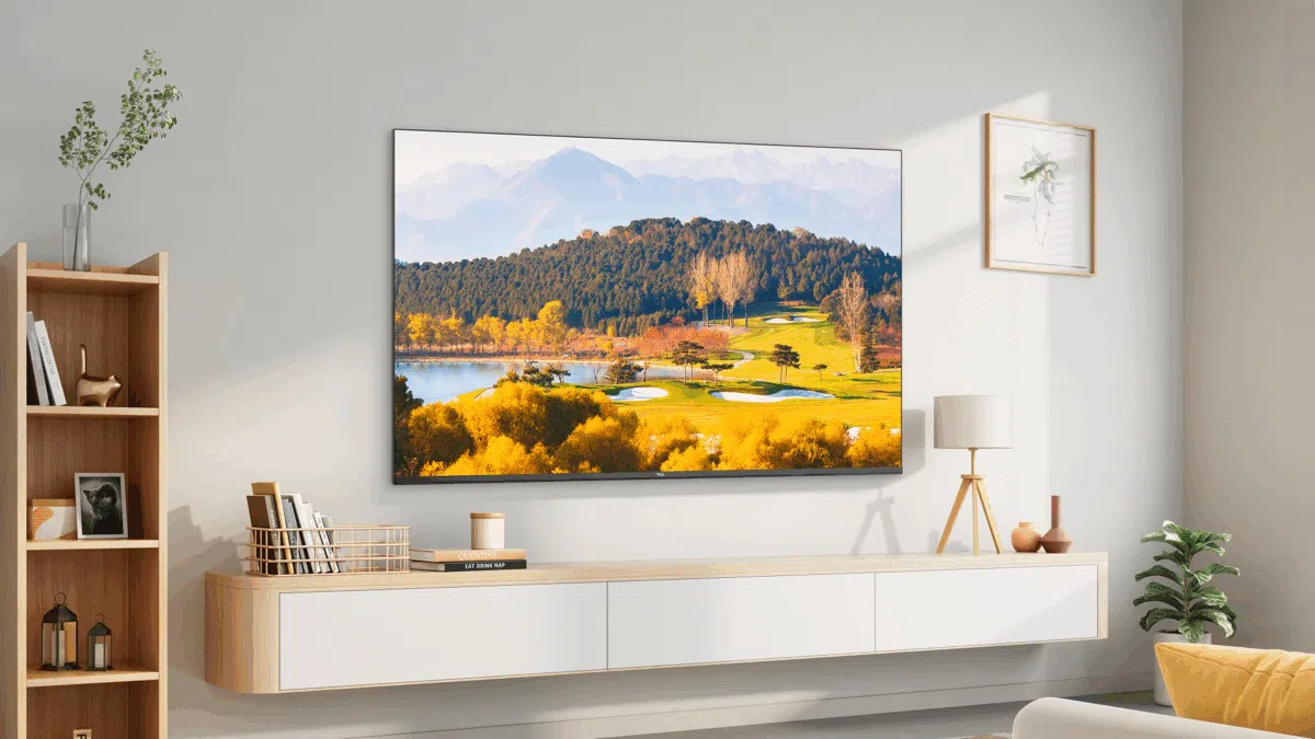 S4500A TV on the wall of home