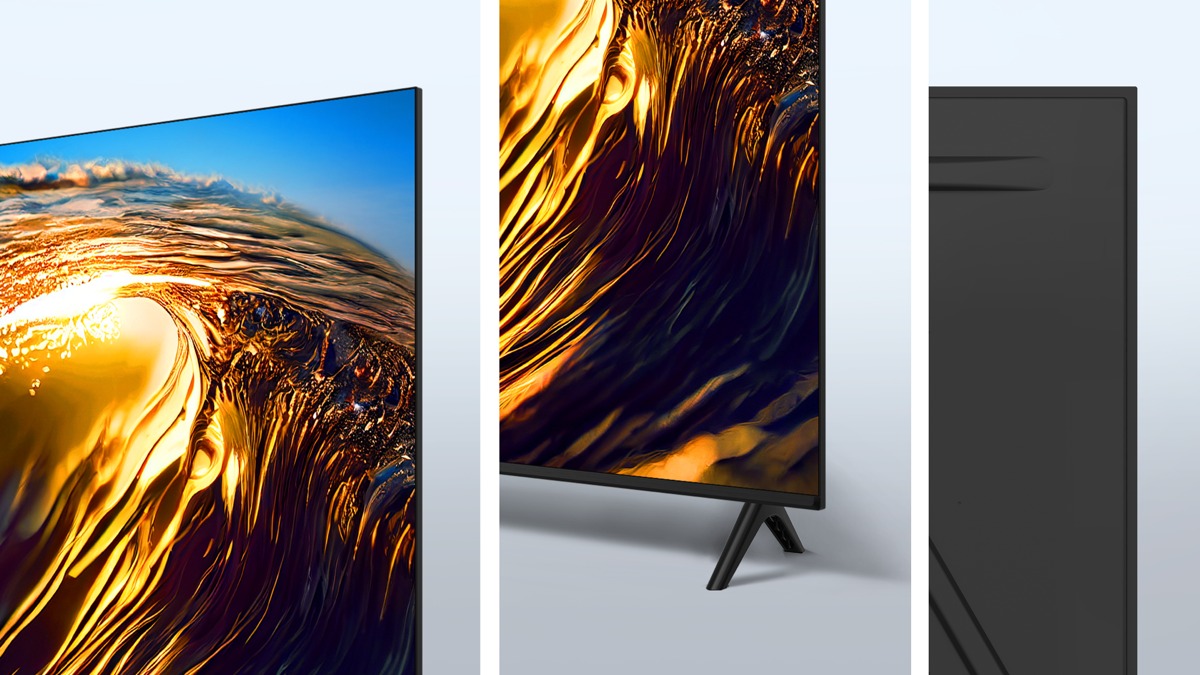 Écran métallique sans bordure du téléviseur S4500A